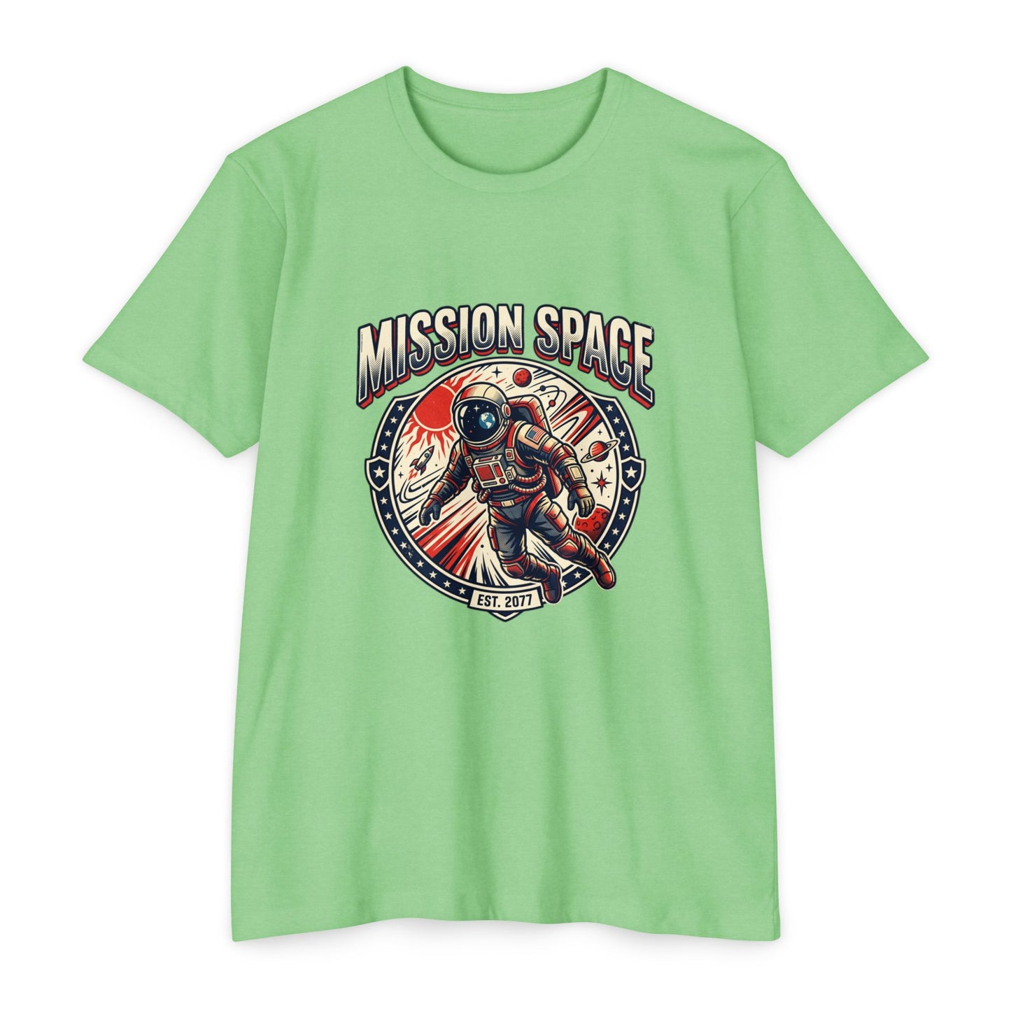 Mission Space Astronaut Vintage Space Exploration T-Shirt