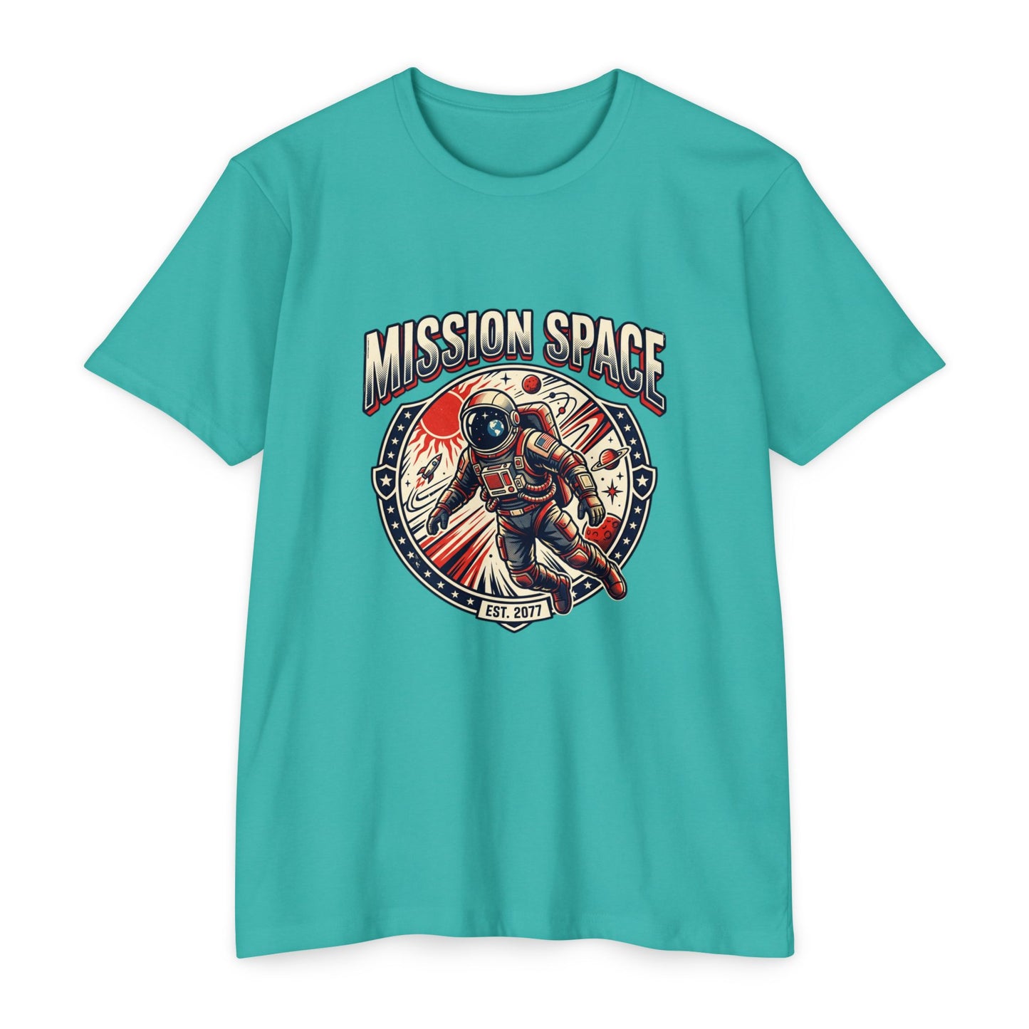 Mission Space Astronaut Vintage Space Exploration T-Shirt