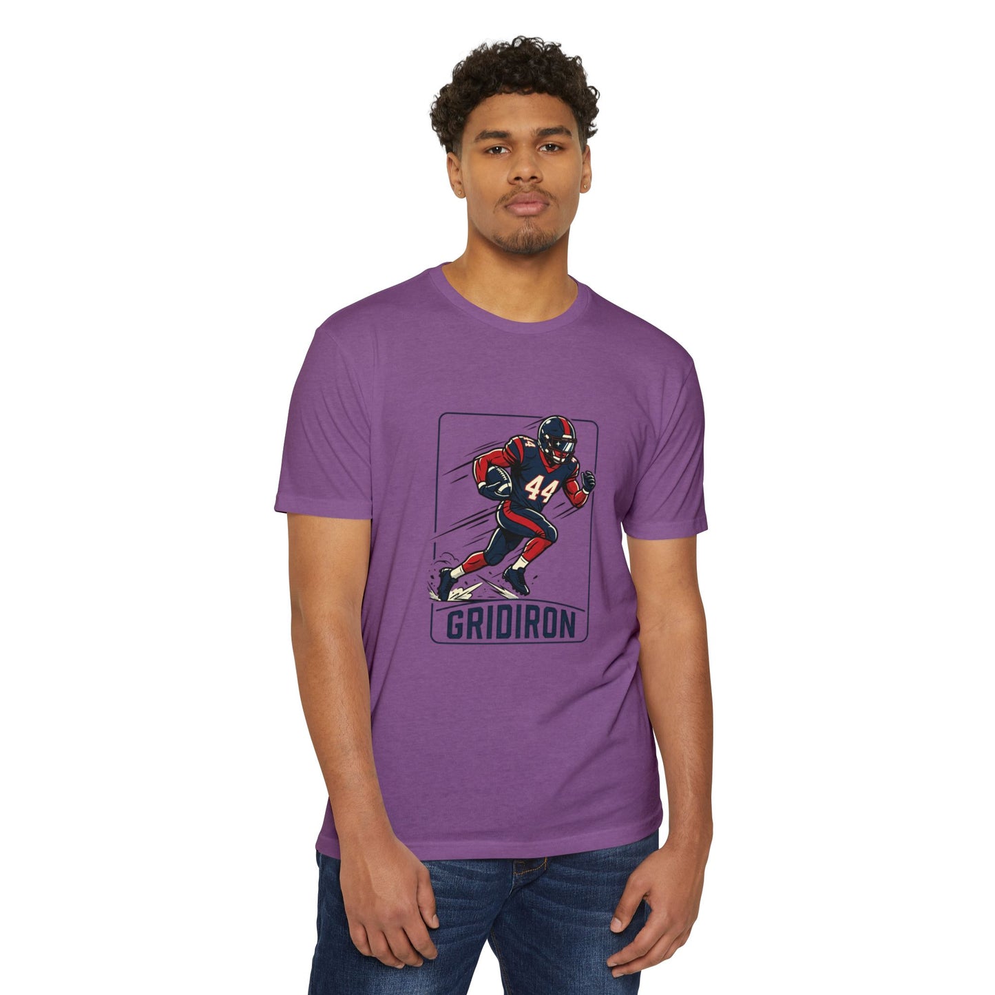 Camiseta Gráfica de Jogador de Futebol Americano