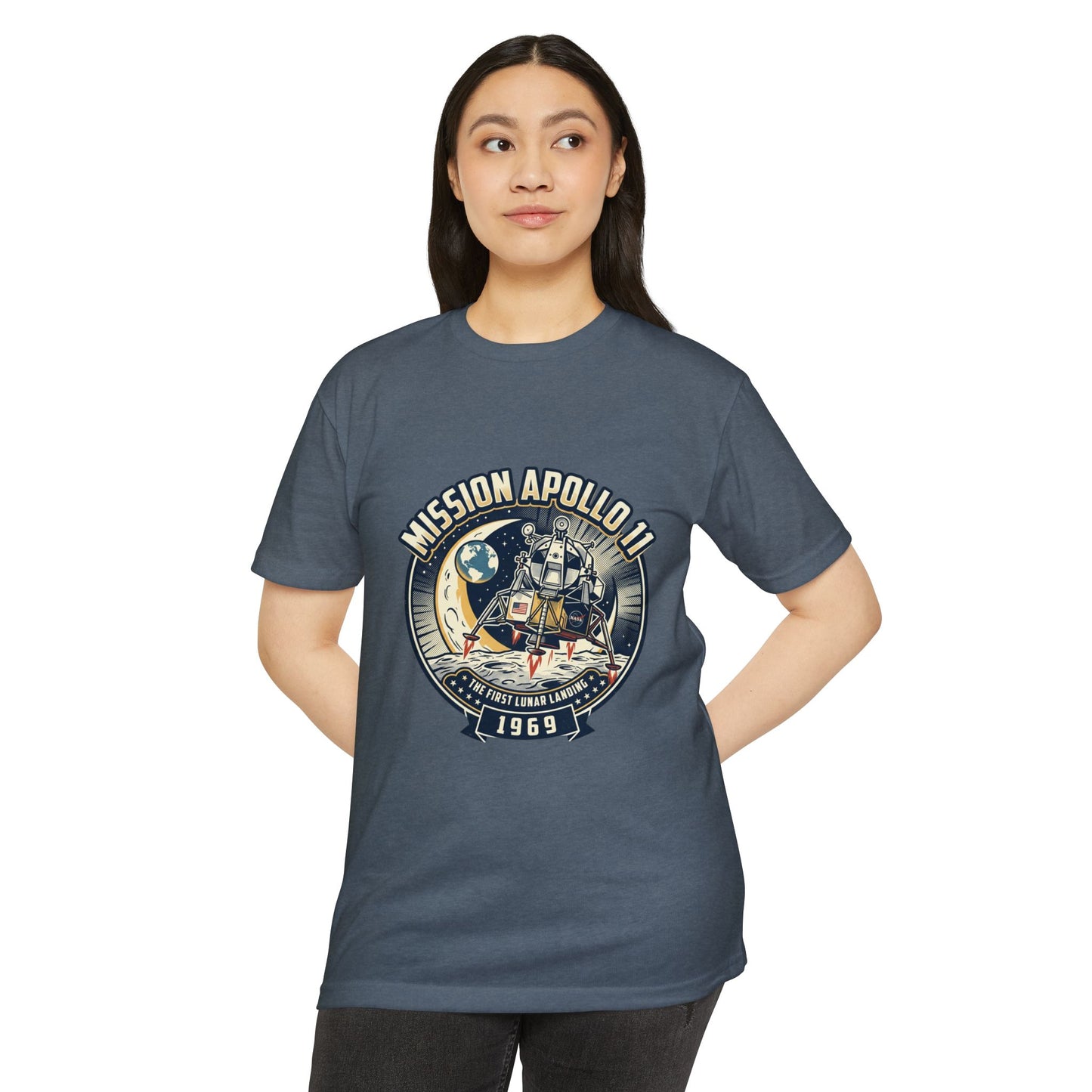 Apollo 11 Moon Landing T-Shirt — Mission Apollo 11 1969 Lunar Module Retro Tee