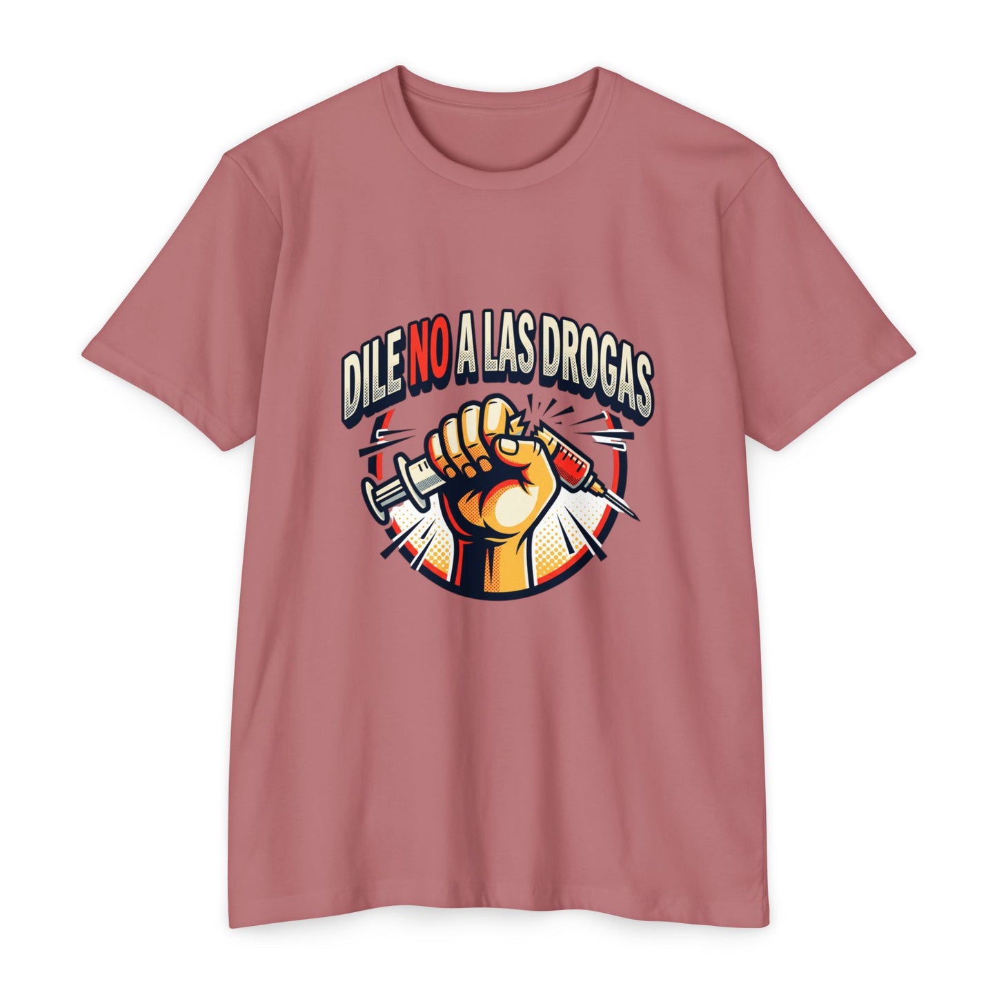 Anti-Drug Awareness T-Shirt — "Dile No a las Drogas" Graphic Tee