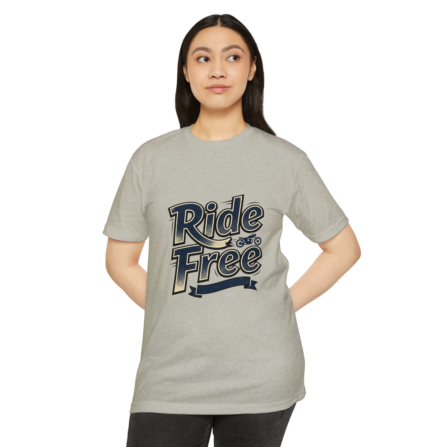Ride Free Graphic T-Shirt — Vintage Motorcycle Tee