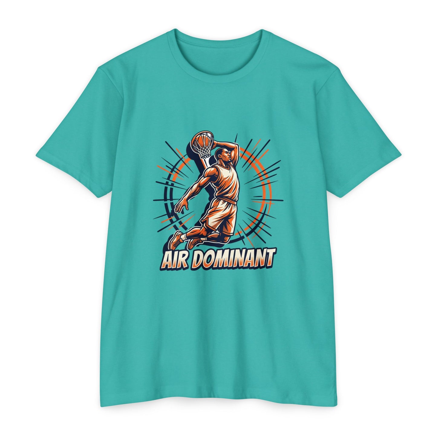 Air Dominant Basketball T-Shirt — Slam Dunk Player Graphic Tee