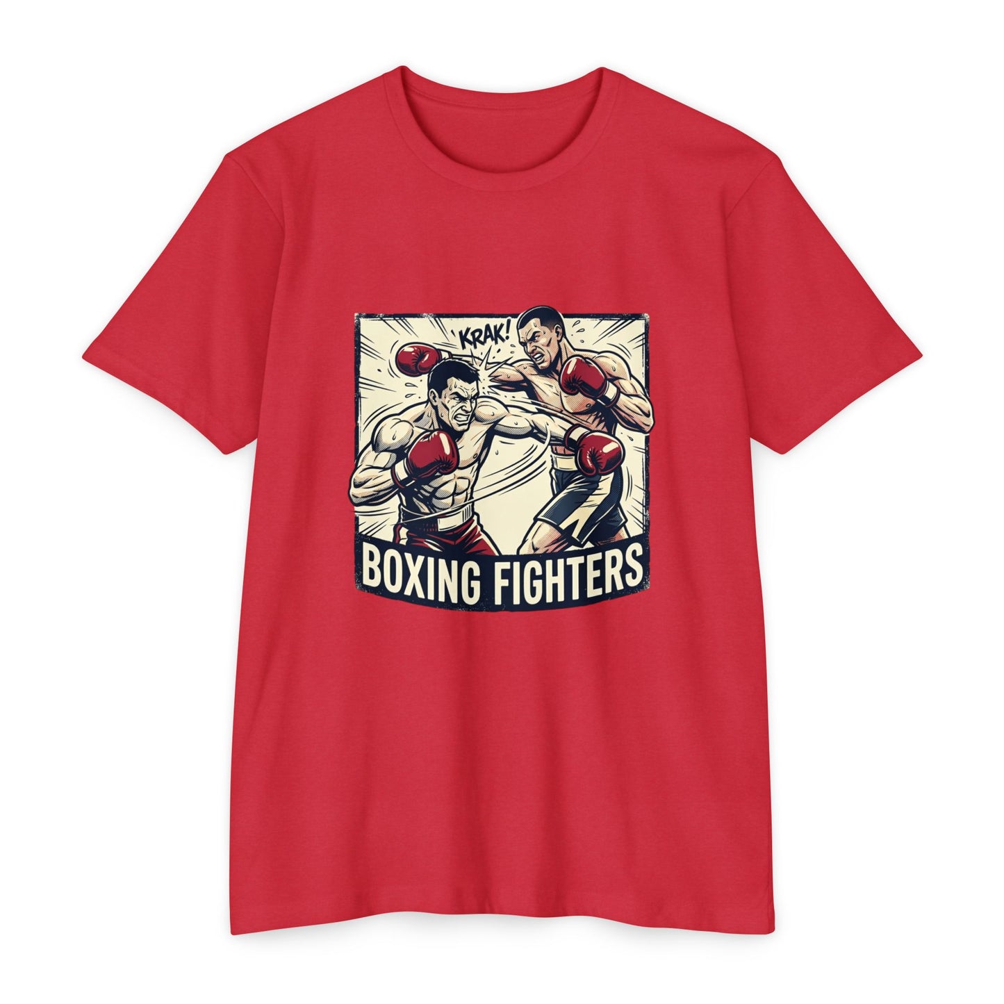 Boxing Fighters Vintage Comic Ring Match T-Shirt
