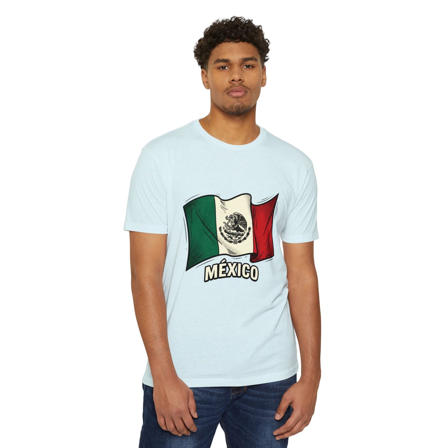 Vintage México Flag T-Shirt — Mexican Pride Tee