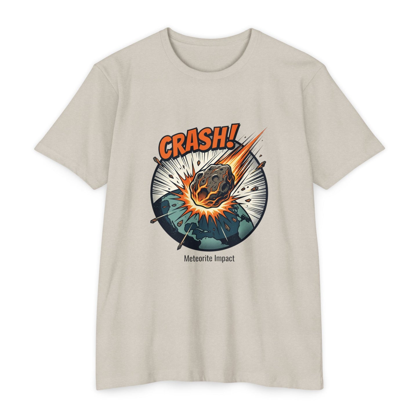 Meteorite Impact 'CRASH!' Graphic T-Shirt