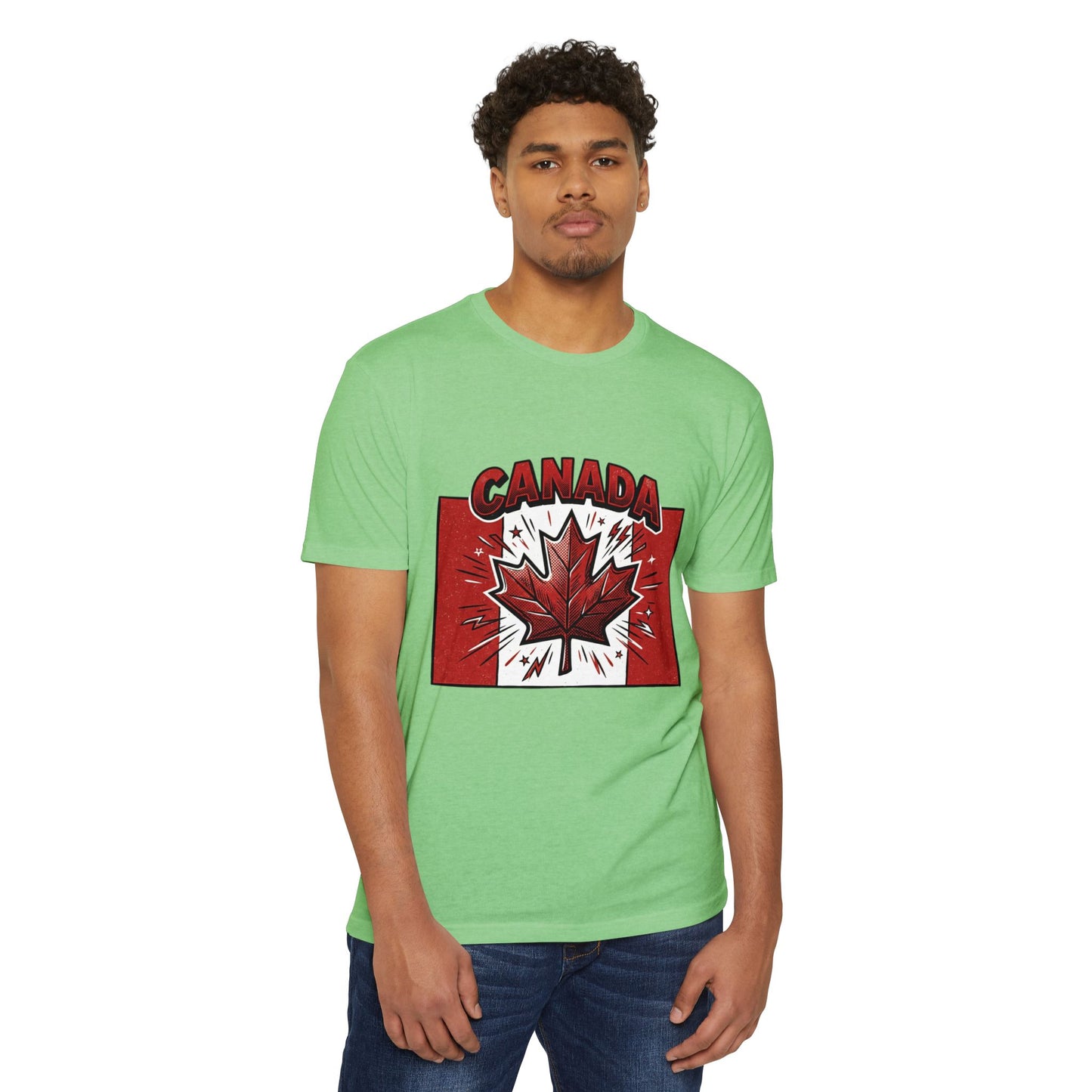 Retro Canada Maple Leaf Graphic T-Shirt — Canadian Pride Tee
