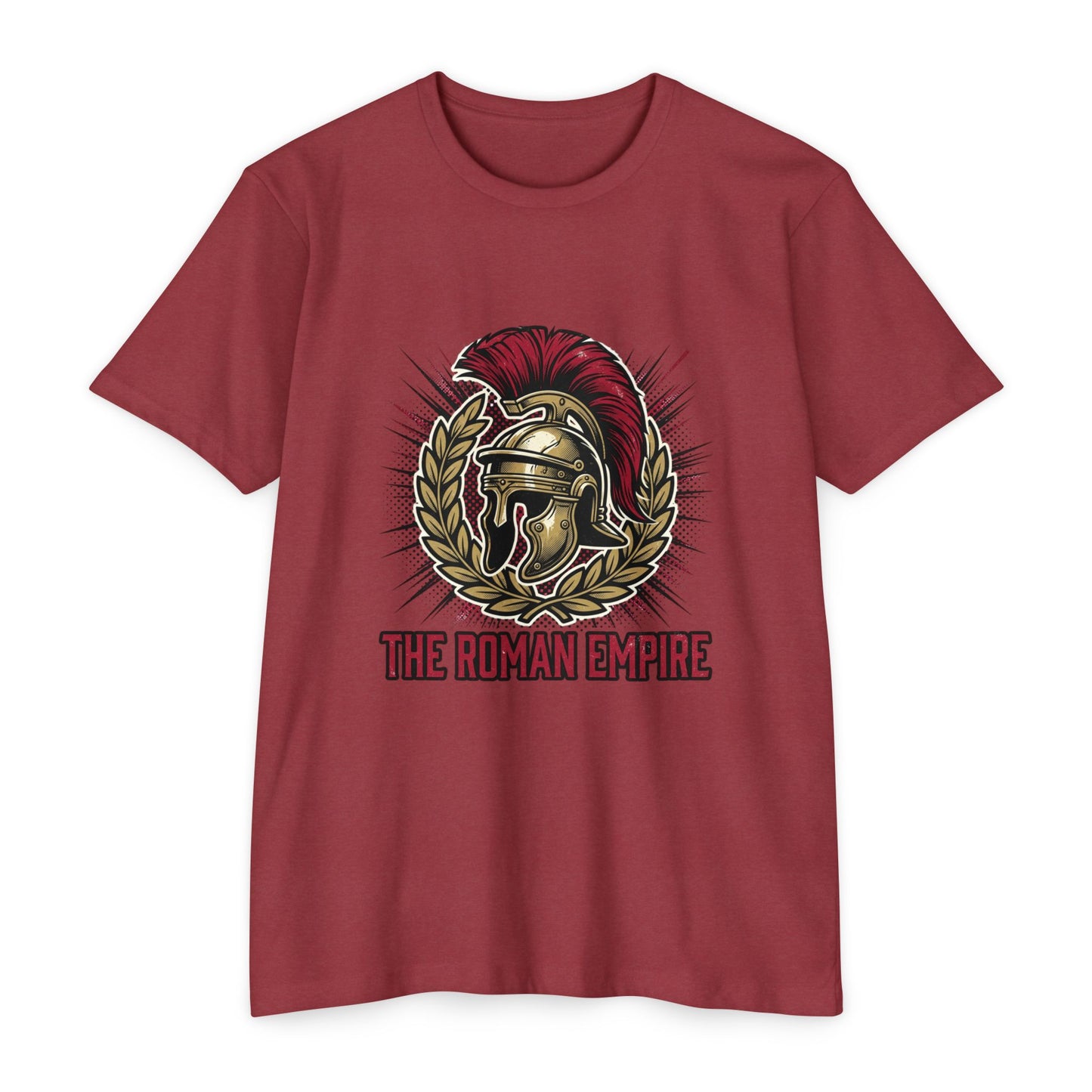 Roman Empire Helmet T-Shirt — Vintage Gladiator Graphic Tee