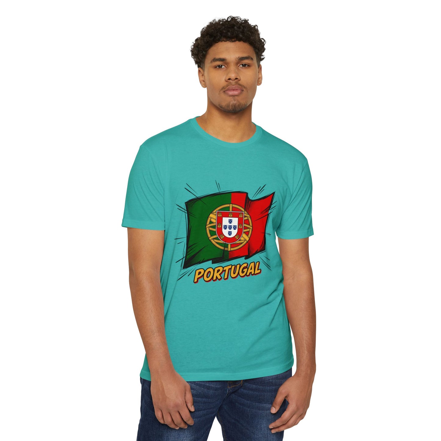Portugal Flag Graphic T-Shirt — Vibrant Portuguese Pride Tee