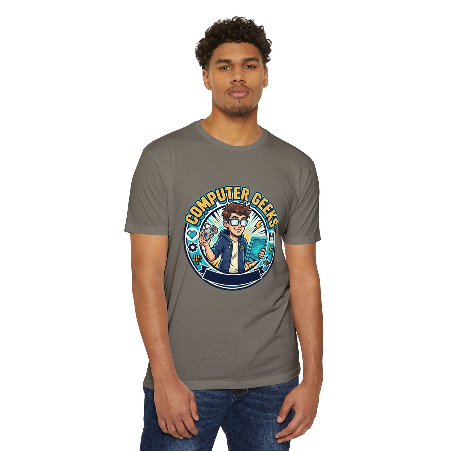 Computer Geeks T-Shirt — Retro Tech Gamer Graphic Tee