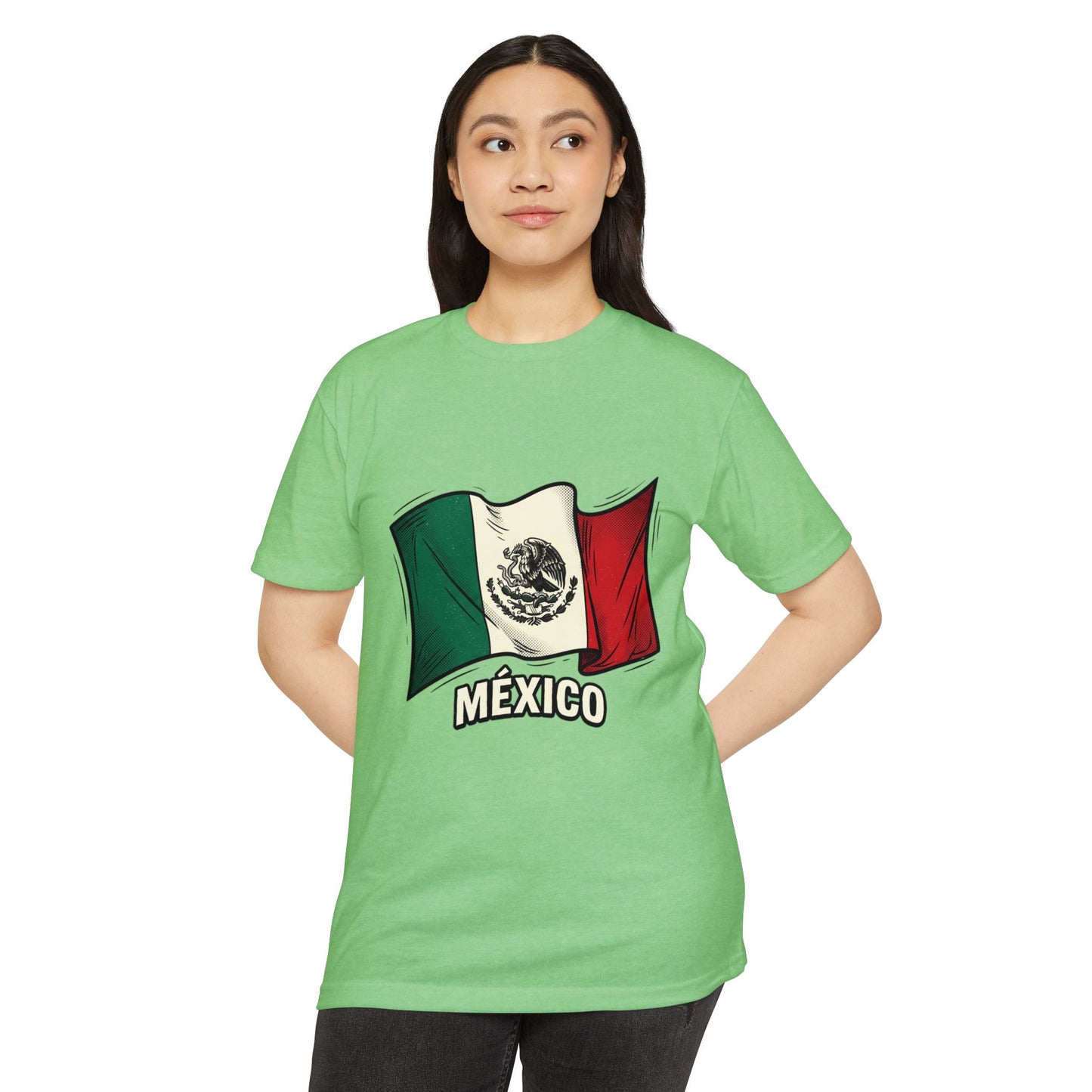 Vintage México Flag T-Shirt — Mexican Pride Tee