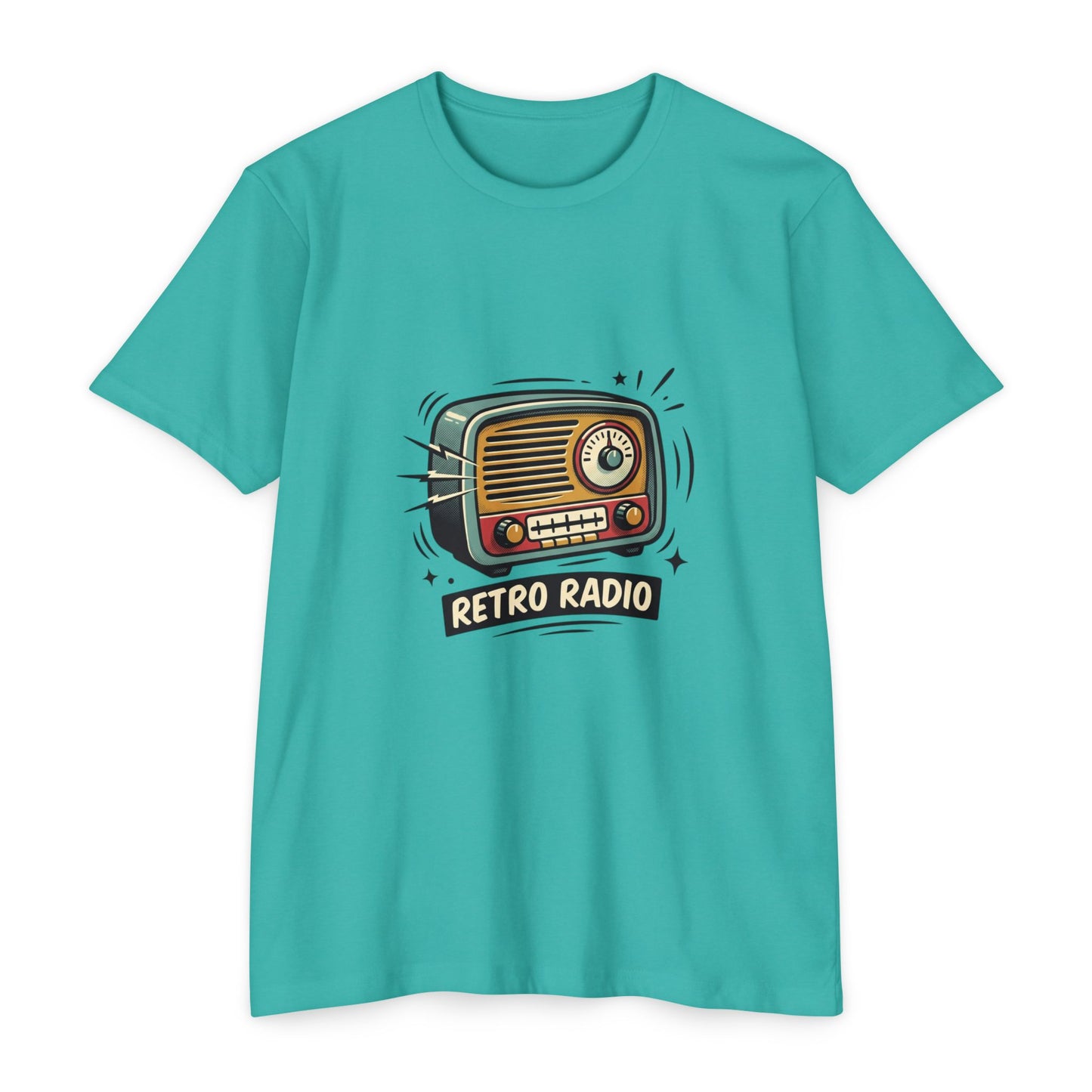 Retro Radio T-Shirt — Vintage Music Graphic Tee