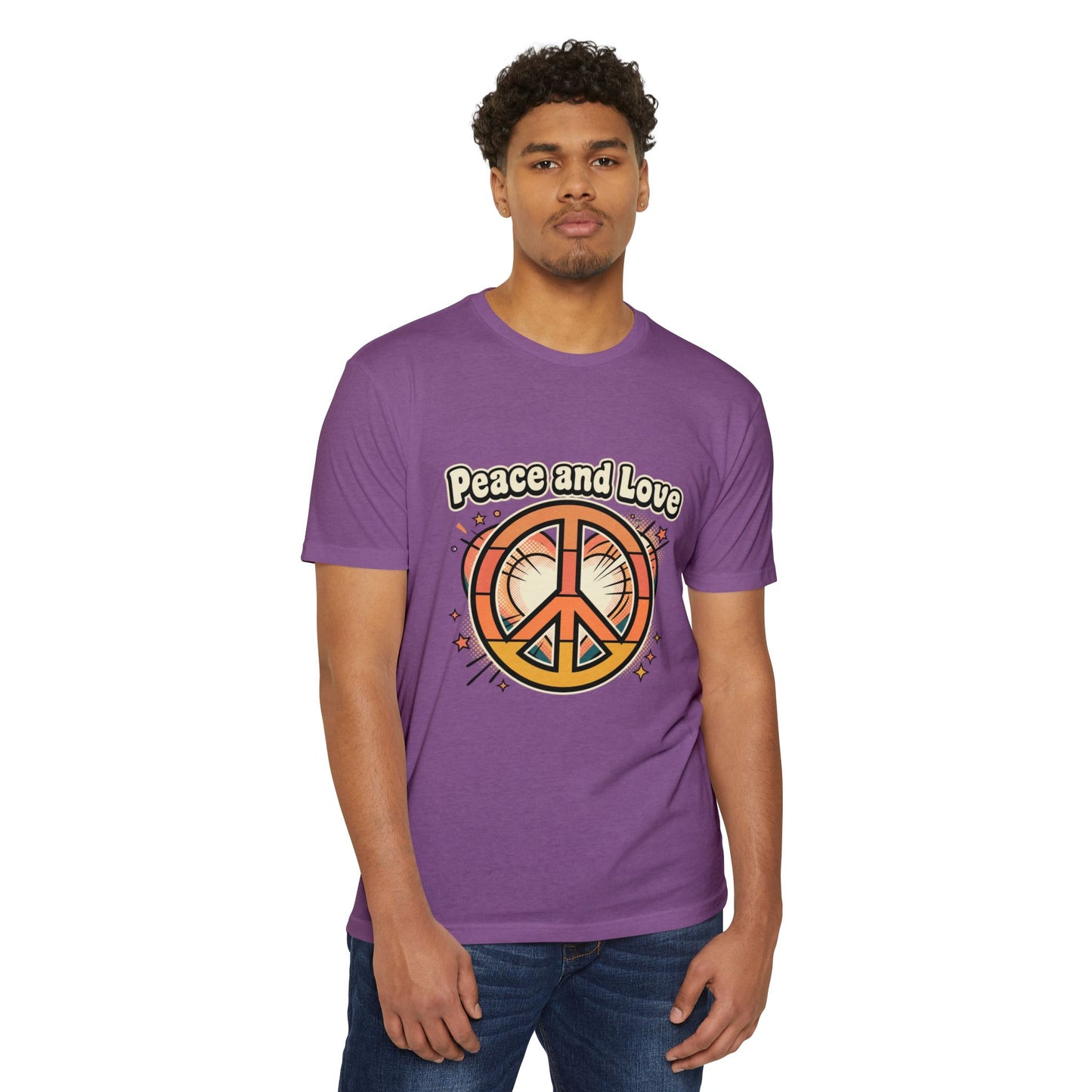 Peace and Love Vintage Peace Sign T-Shirt