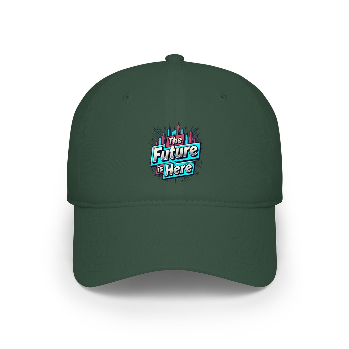 The Future Is Here Embroidered Tech City Baseball Cap