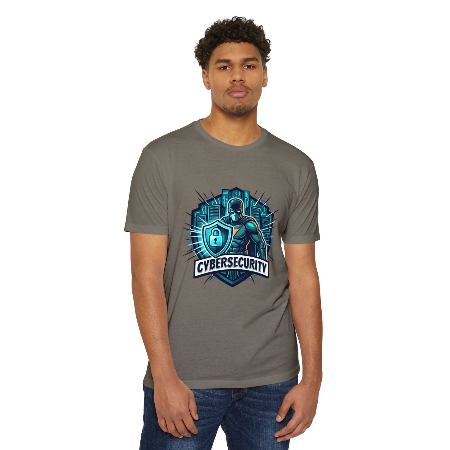 Cybersecurity Shield Tee — Cyber Defender Tech T-Shirt