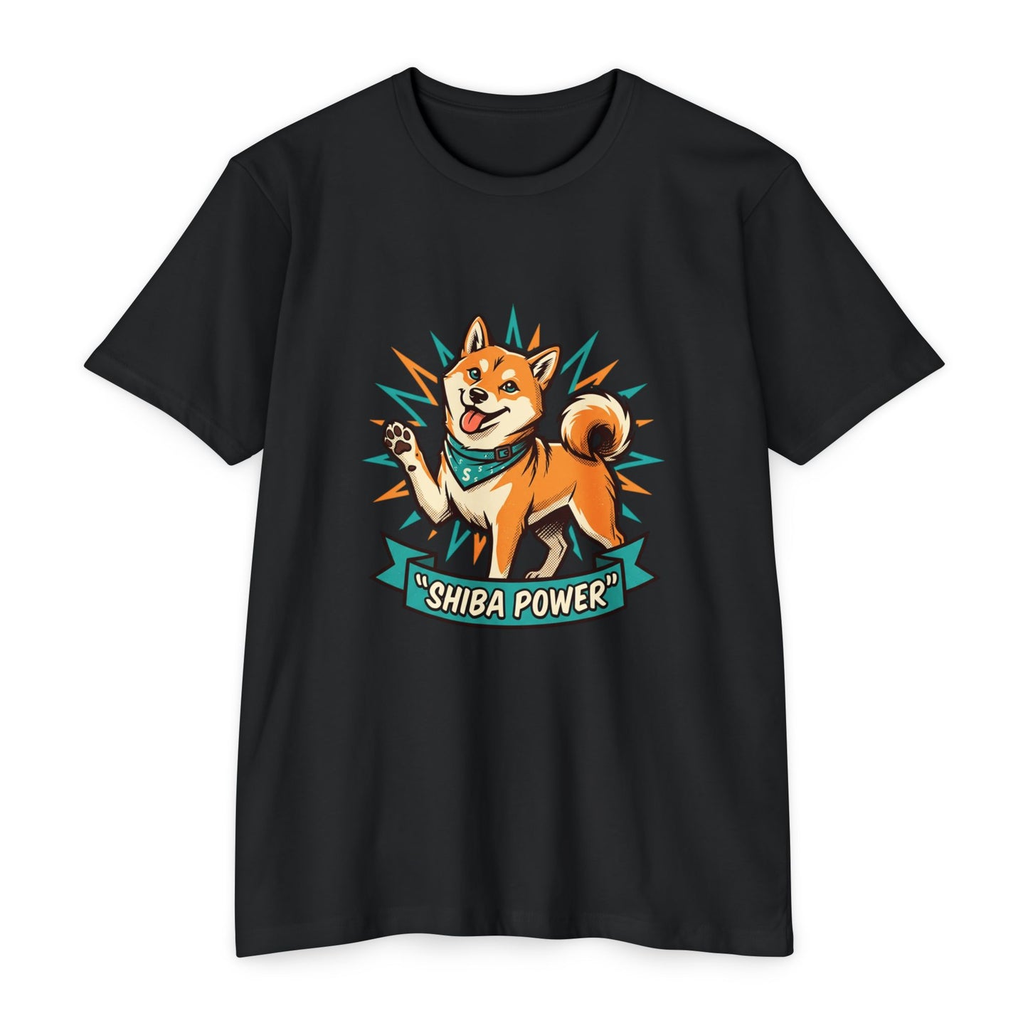 Shiba Power T-Shirt — Cute Shiba Inu Graphic Tee