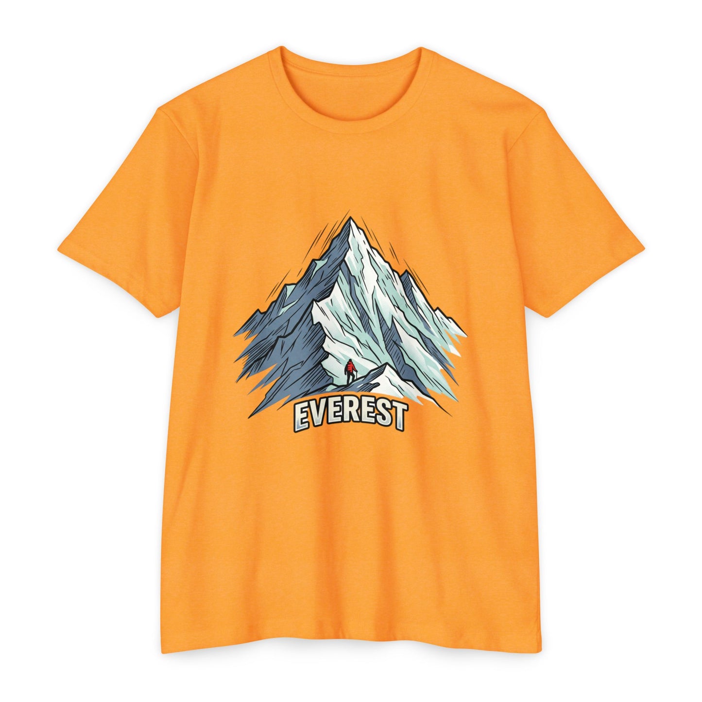 Everest Mountain Graphic T-Shirt — Adventure Climber Tee