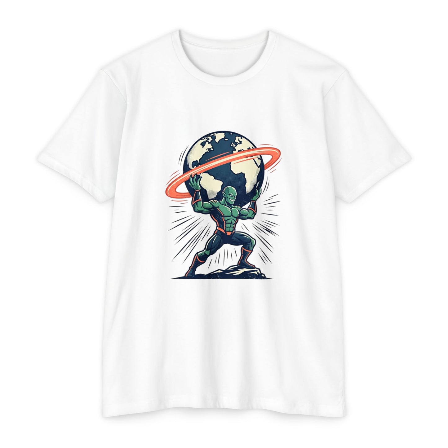 Atlas Strongman Vintage Earthlifting T-Shirt