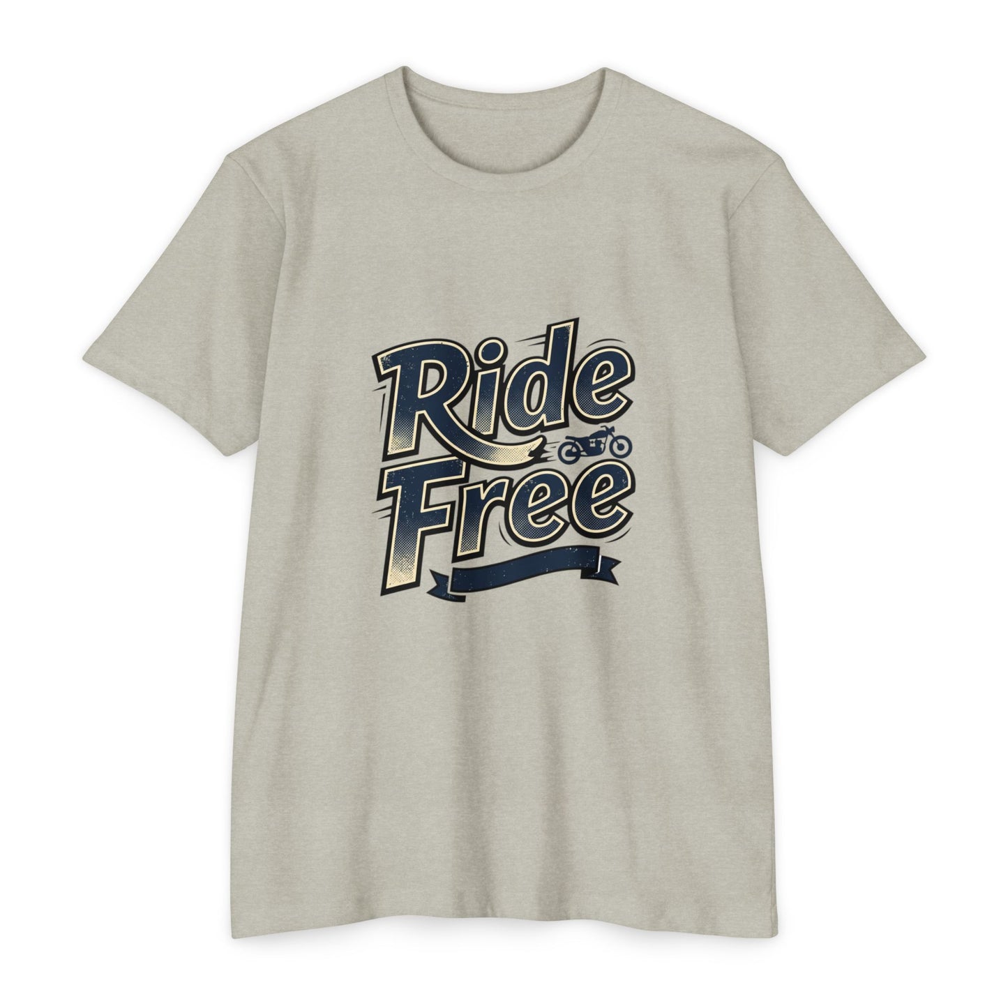 Ride Free Graphic T-Shirt — Vintage Motorcycle Tee