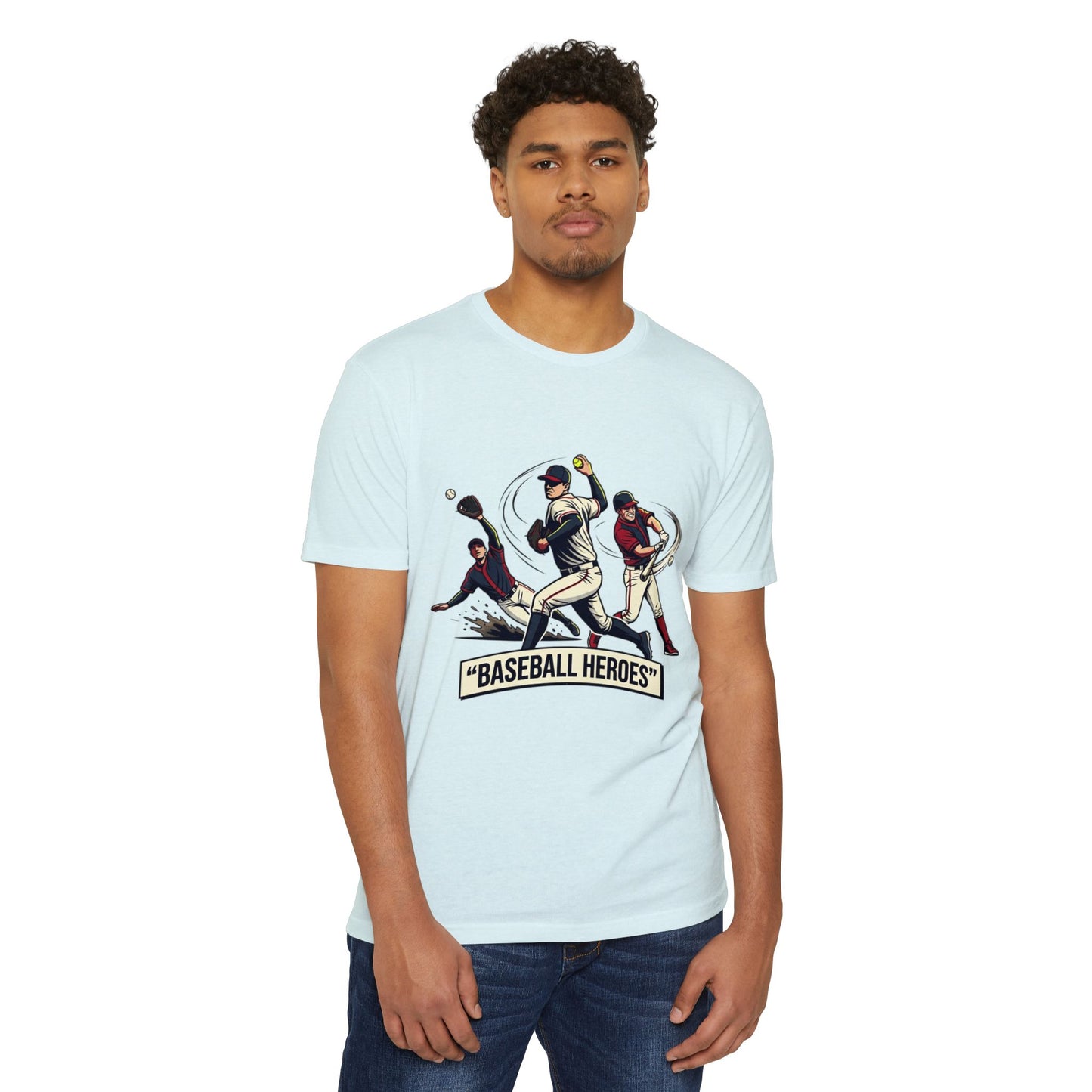 Baseball Heroes Vintage Players T-Shirt