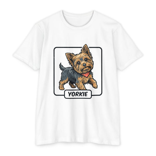Yorkshire Terrier Graphic Tee — Cute Yorkie Dog T-Shirt