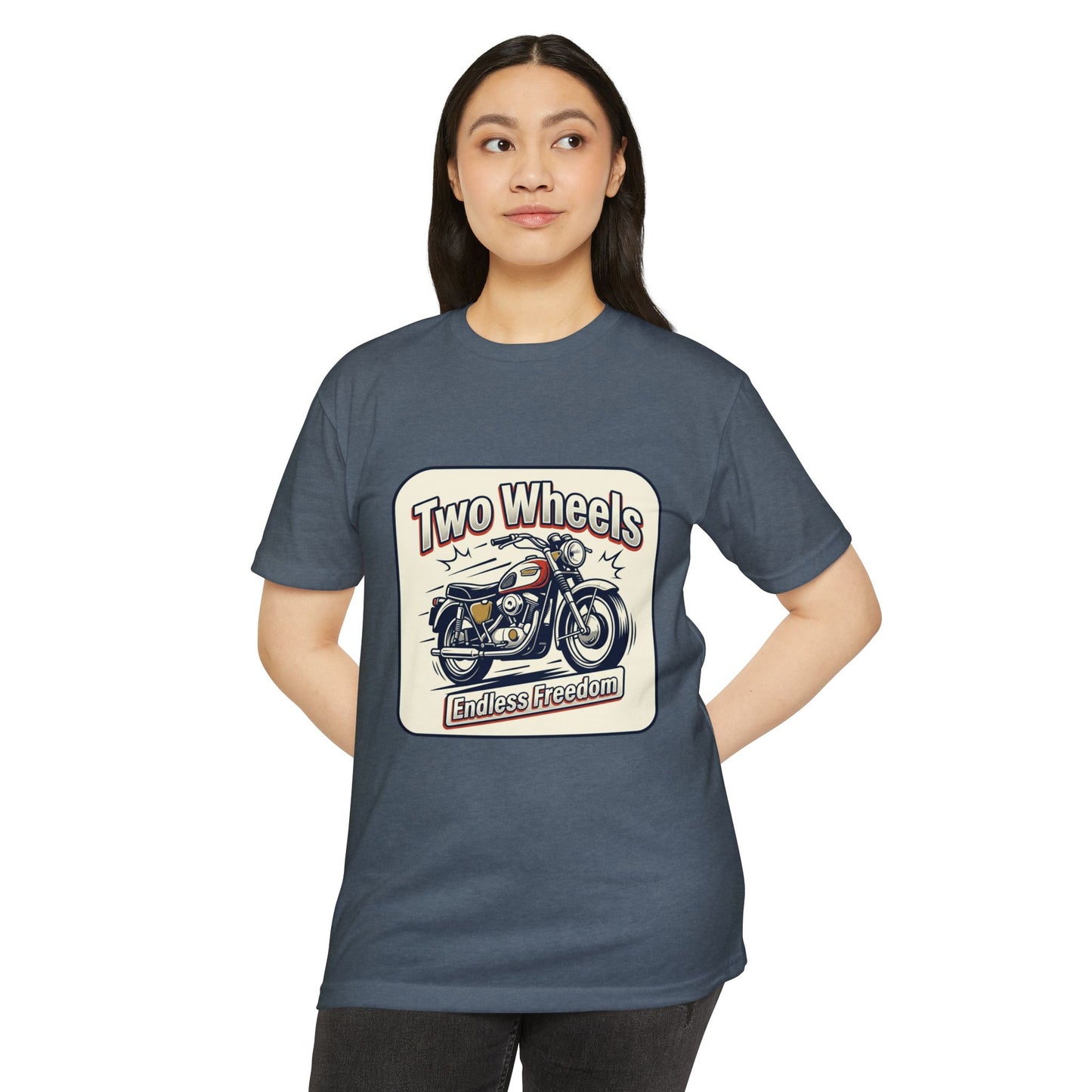 Vintage 'Endless Freedom' Motorcycle T-Shirt