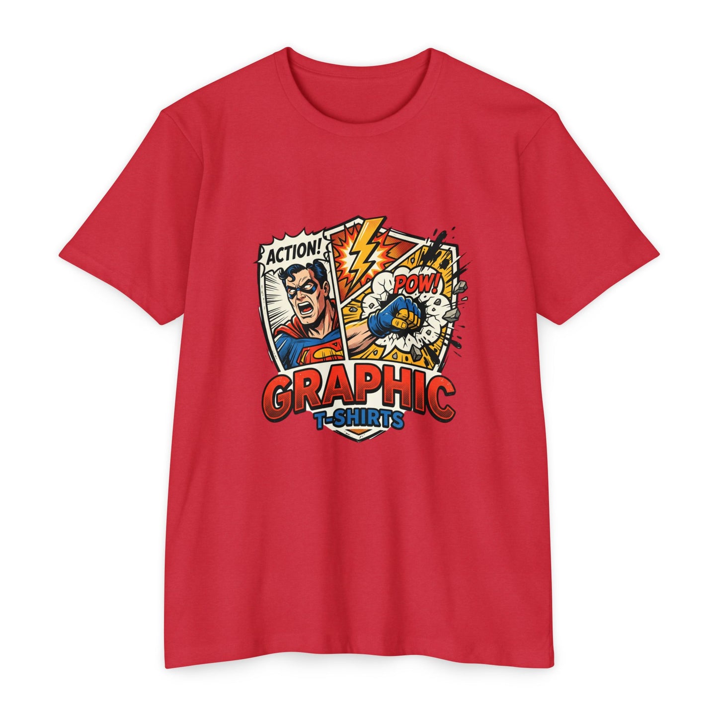 Action! POW Vintage Comic Pop Art T-Shirt
