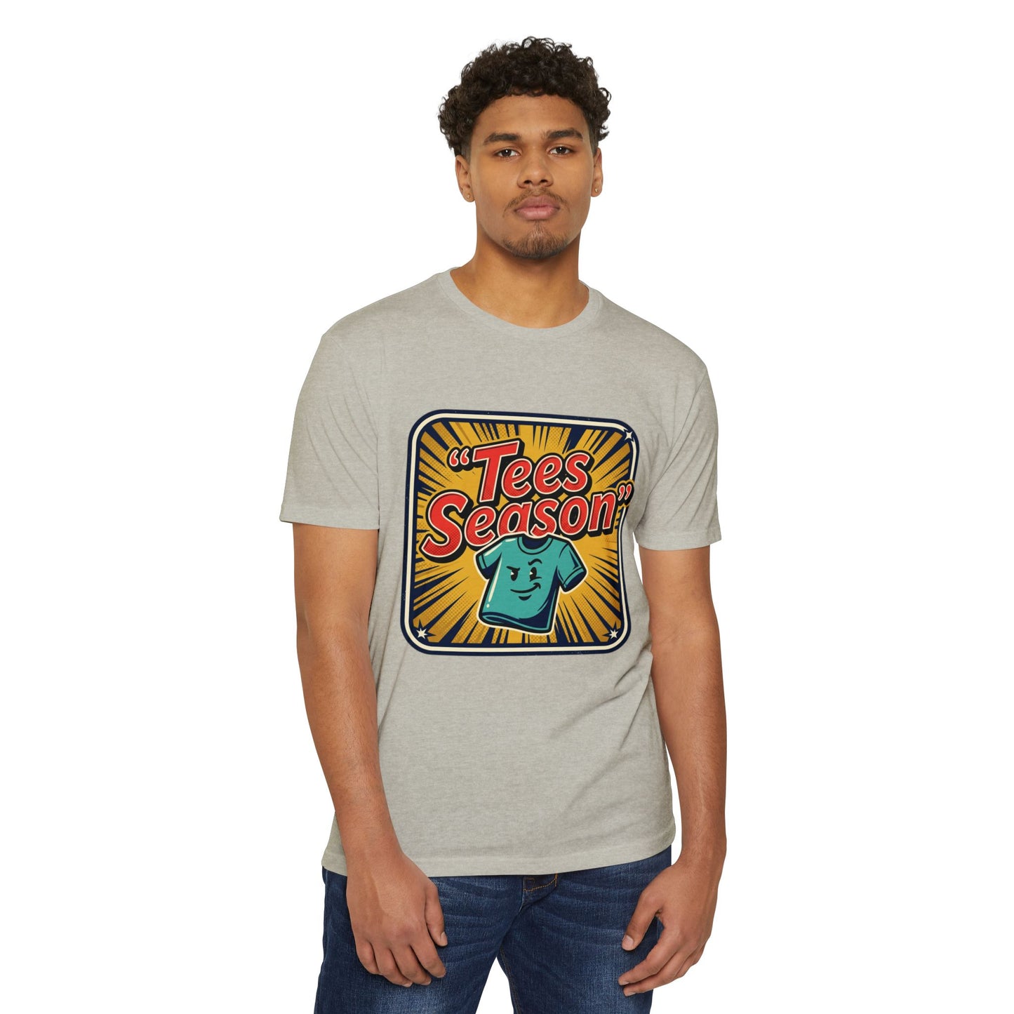 Retro Pop Art 'Tees Season' T-Shirt