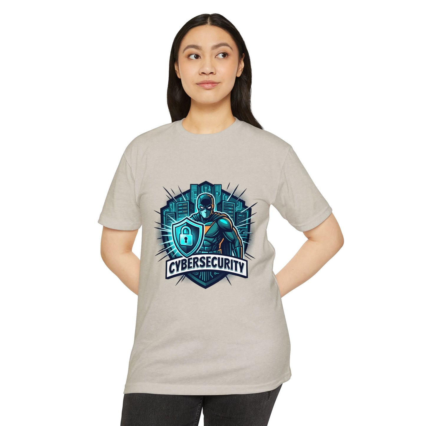 Cybersecurity Shield Tee — Cyber Defender Tech T-Shirt