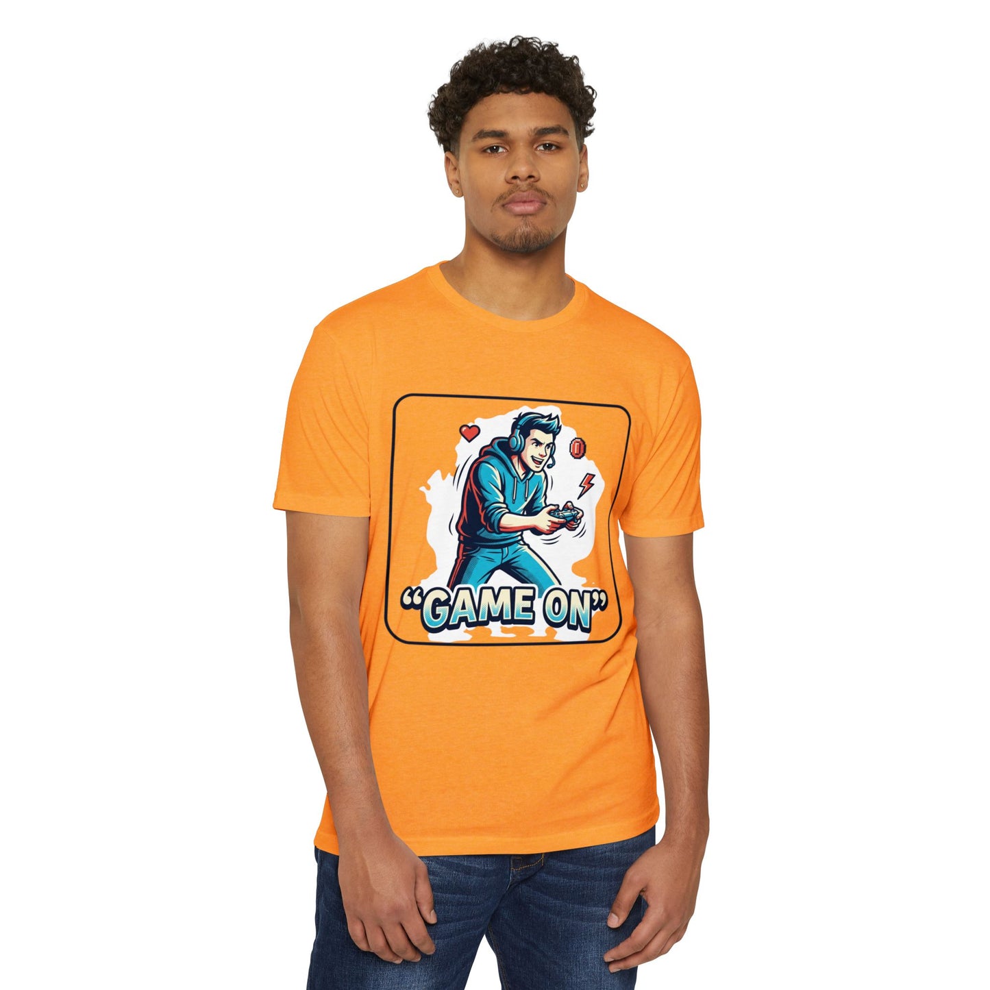 Game On Retro Controller T-Shirt — Gamer Graphic Tee