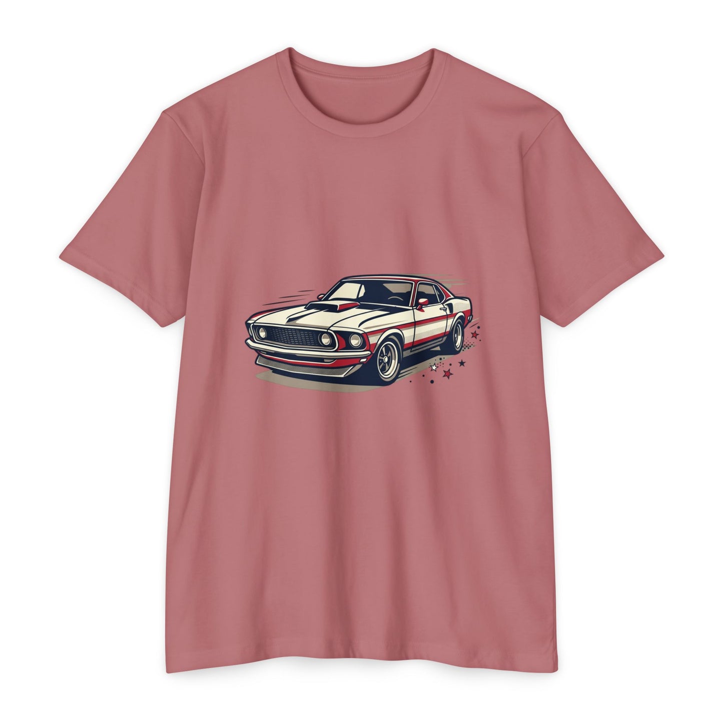 Classic Muscle Car T-Shirt — Retro Racing Illustration Tee