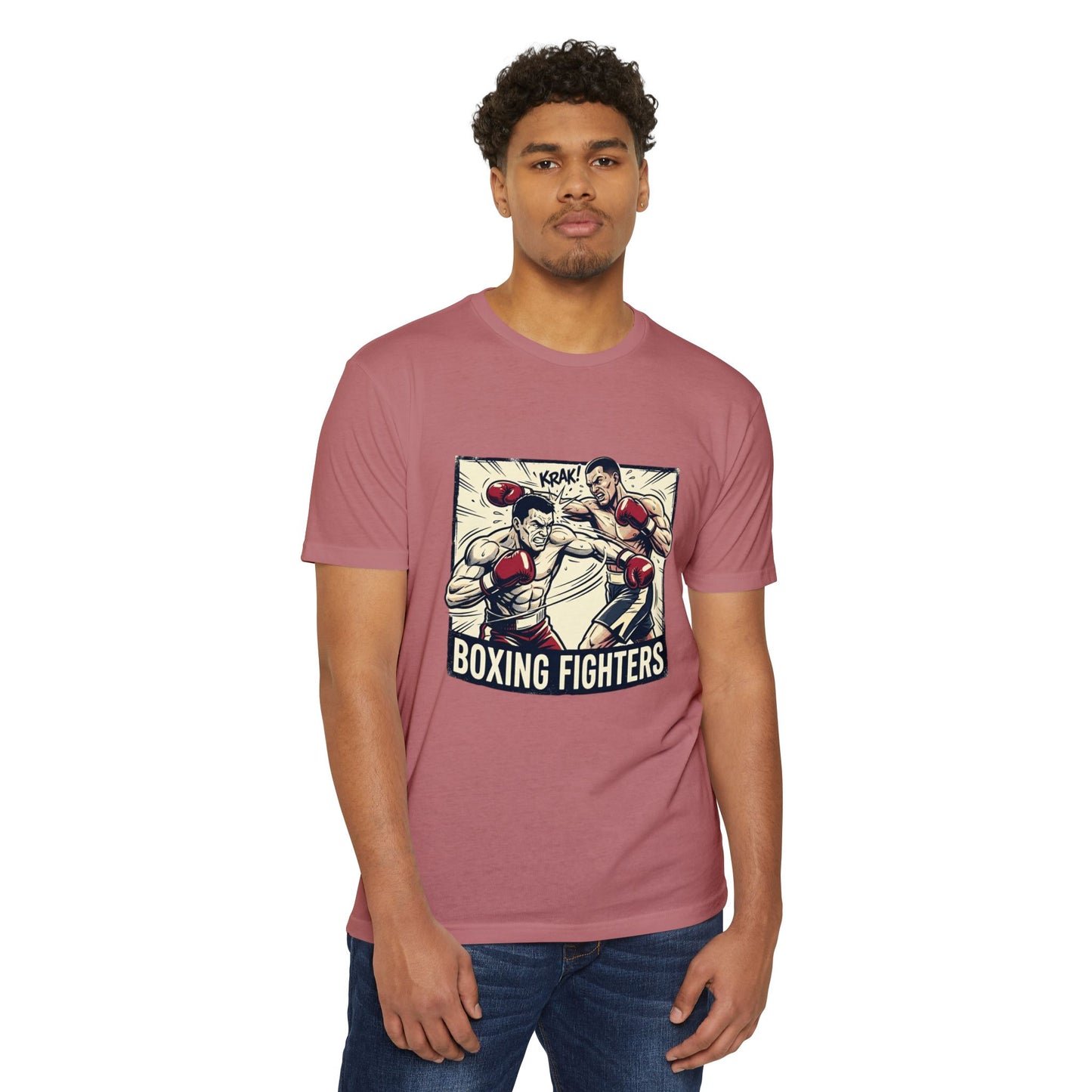 Boxing Fighters Vintage Comic Ring Match T-Shirt