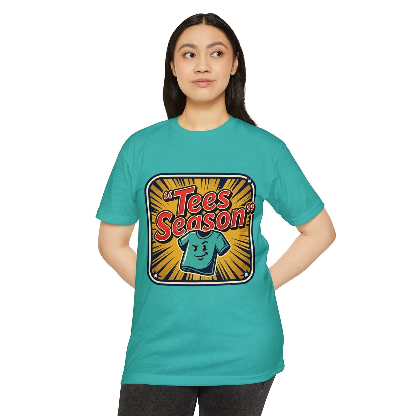 Retro Pop Art 'Tees Season' T-Shirt