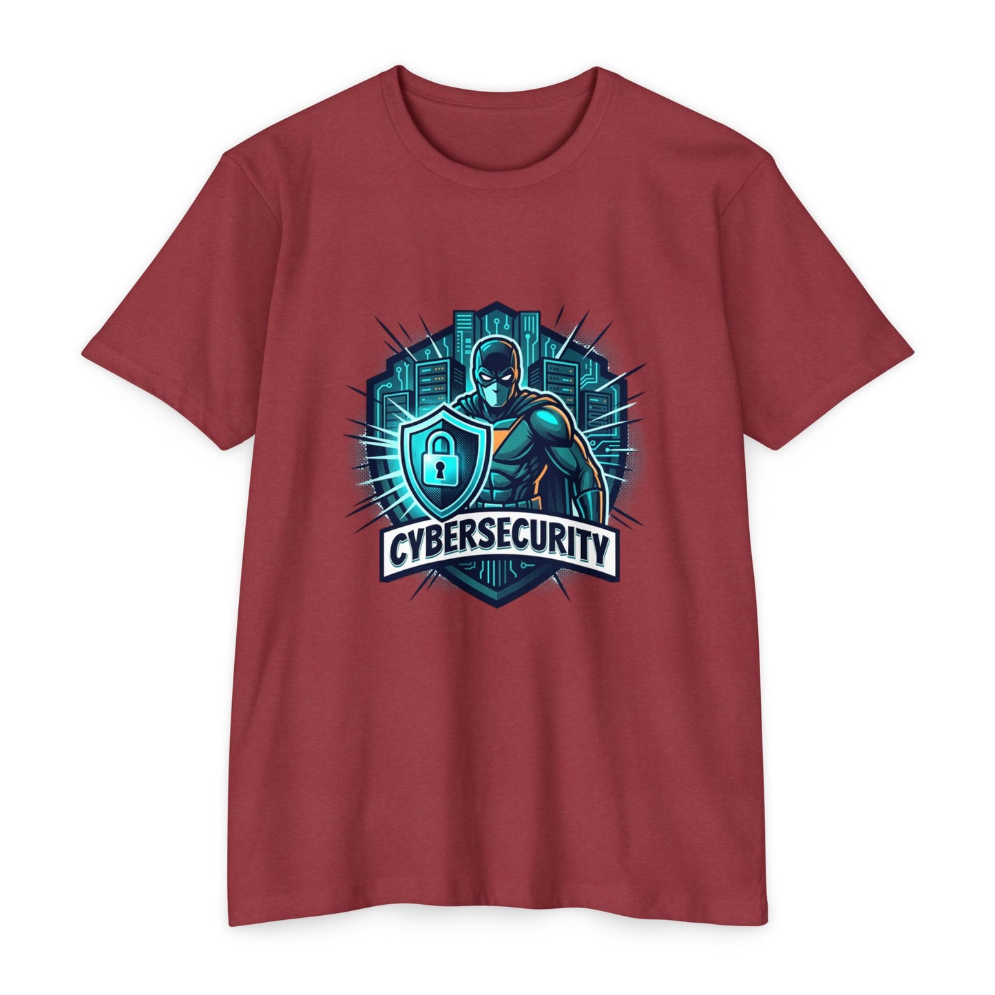 Cybersecurity Shield Tee — Cyber Defender Tech T-Shirt
