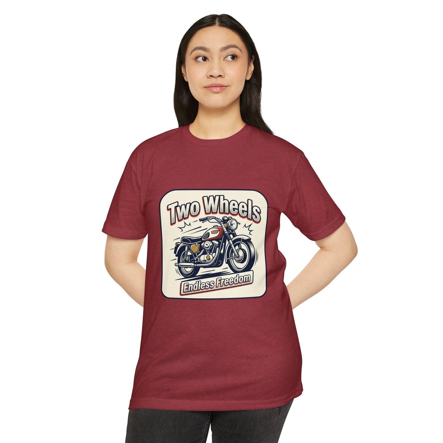 Vintage 'Endless Freedom' Motorcycle T-Shirt