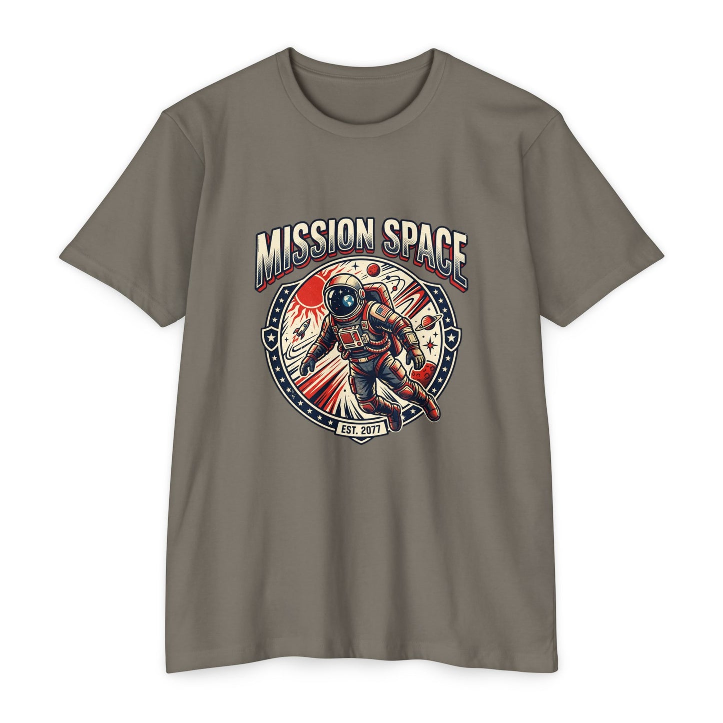 Mission Space Astronaut Vintage Space Exploration T-Shirt