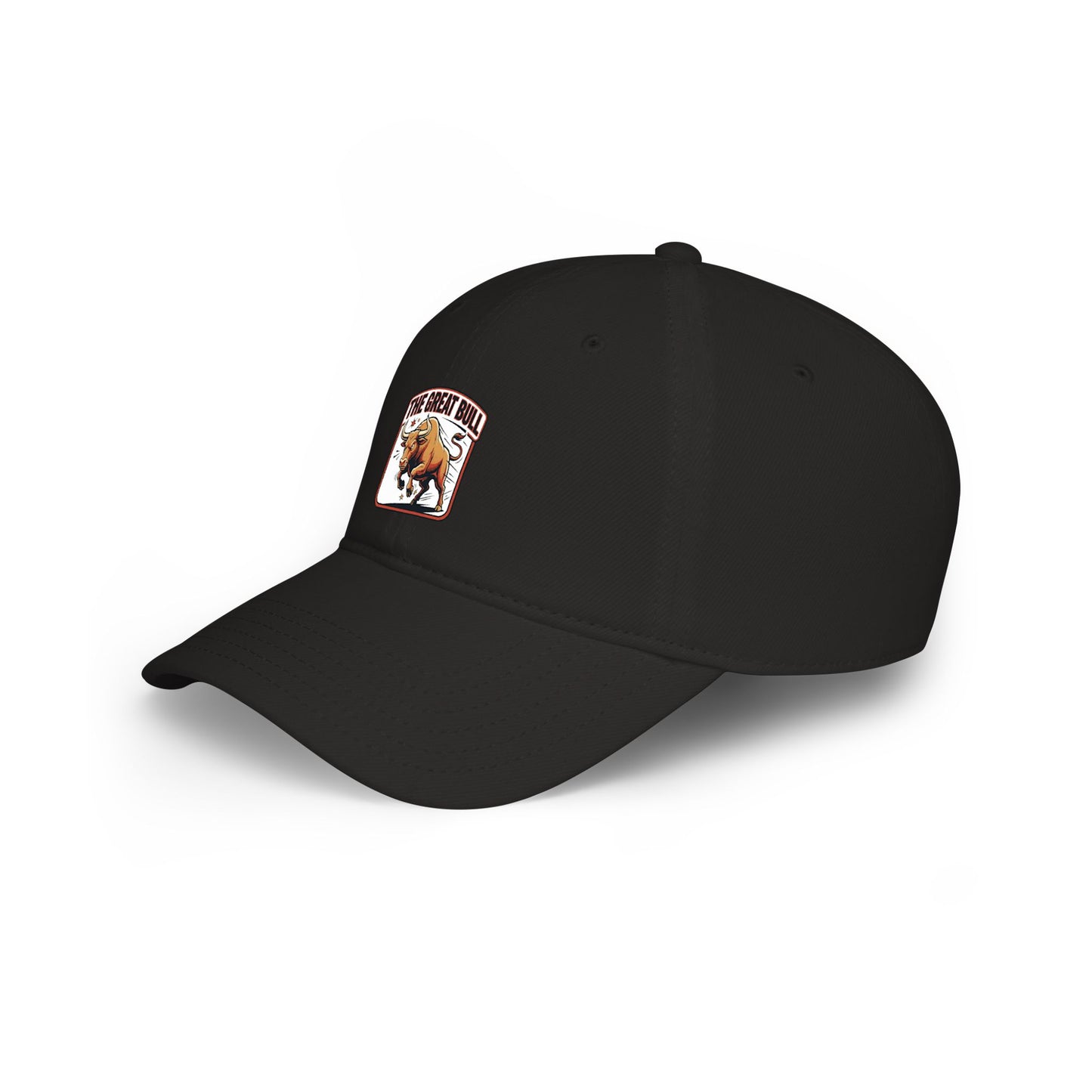 The Great Bull Embroidered Low Profile Cap
