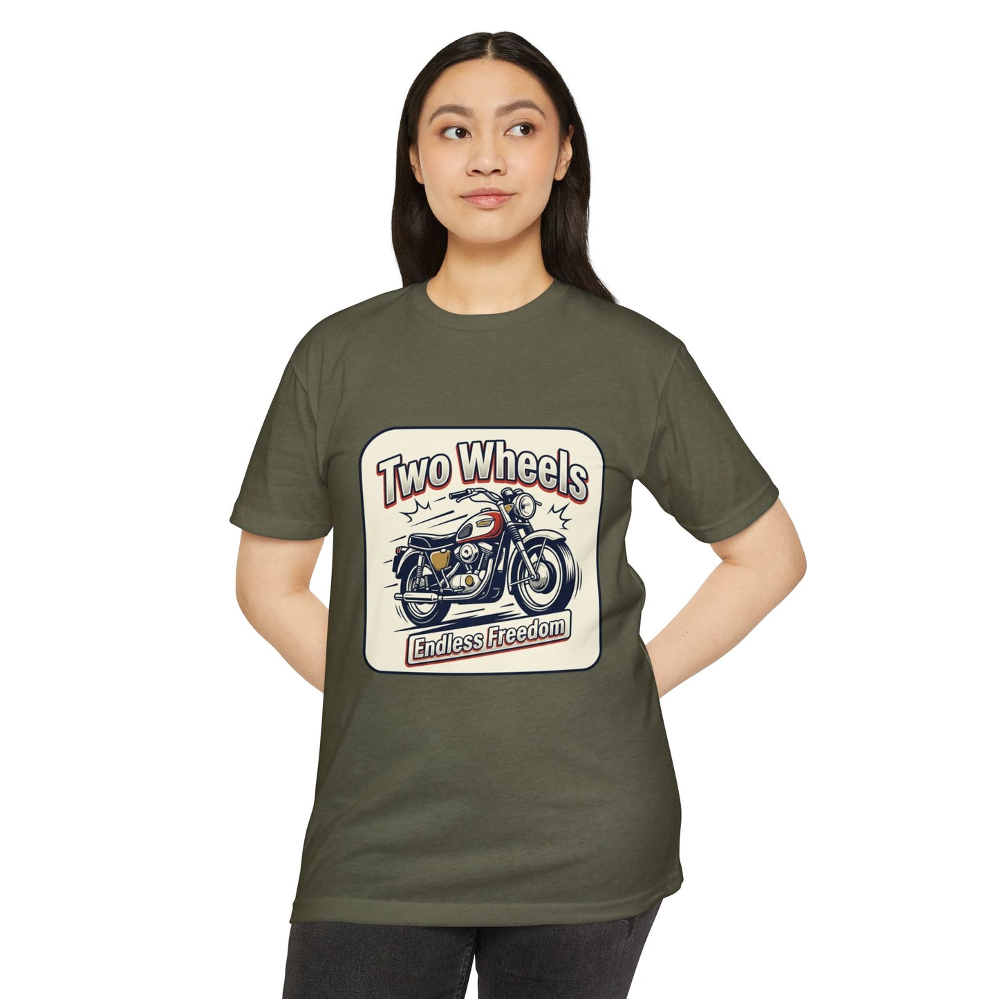 Vintage 'Endless Freedom' Motorcycle T-Shirt