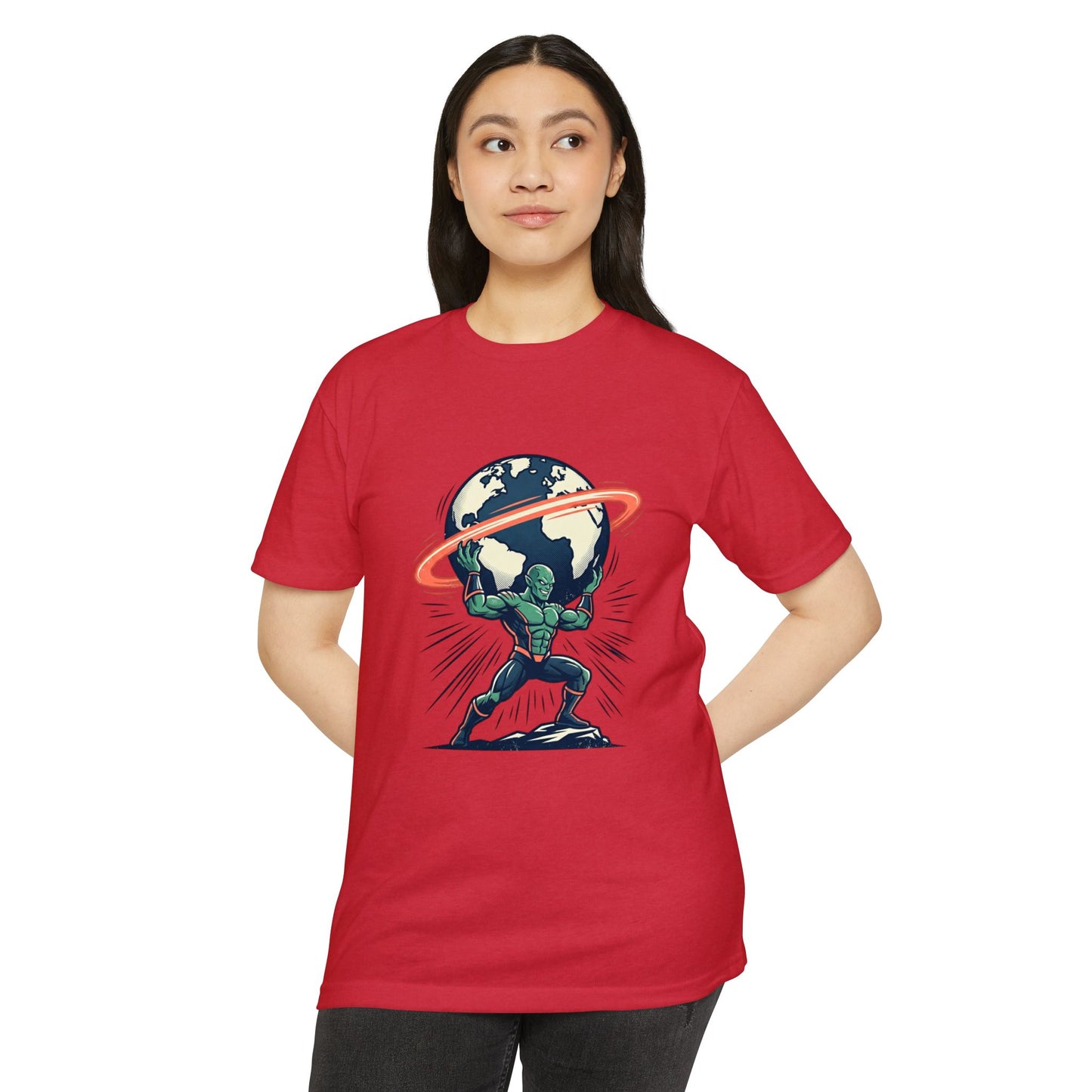 Atlas Strongman Vintage Earthlifting T-Shirt