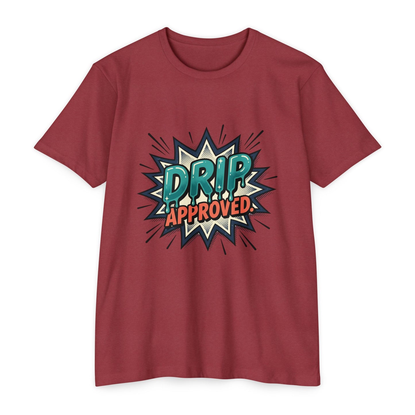 Drip Approved Retro Comic Pop Art T-Shirt