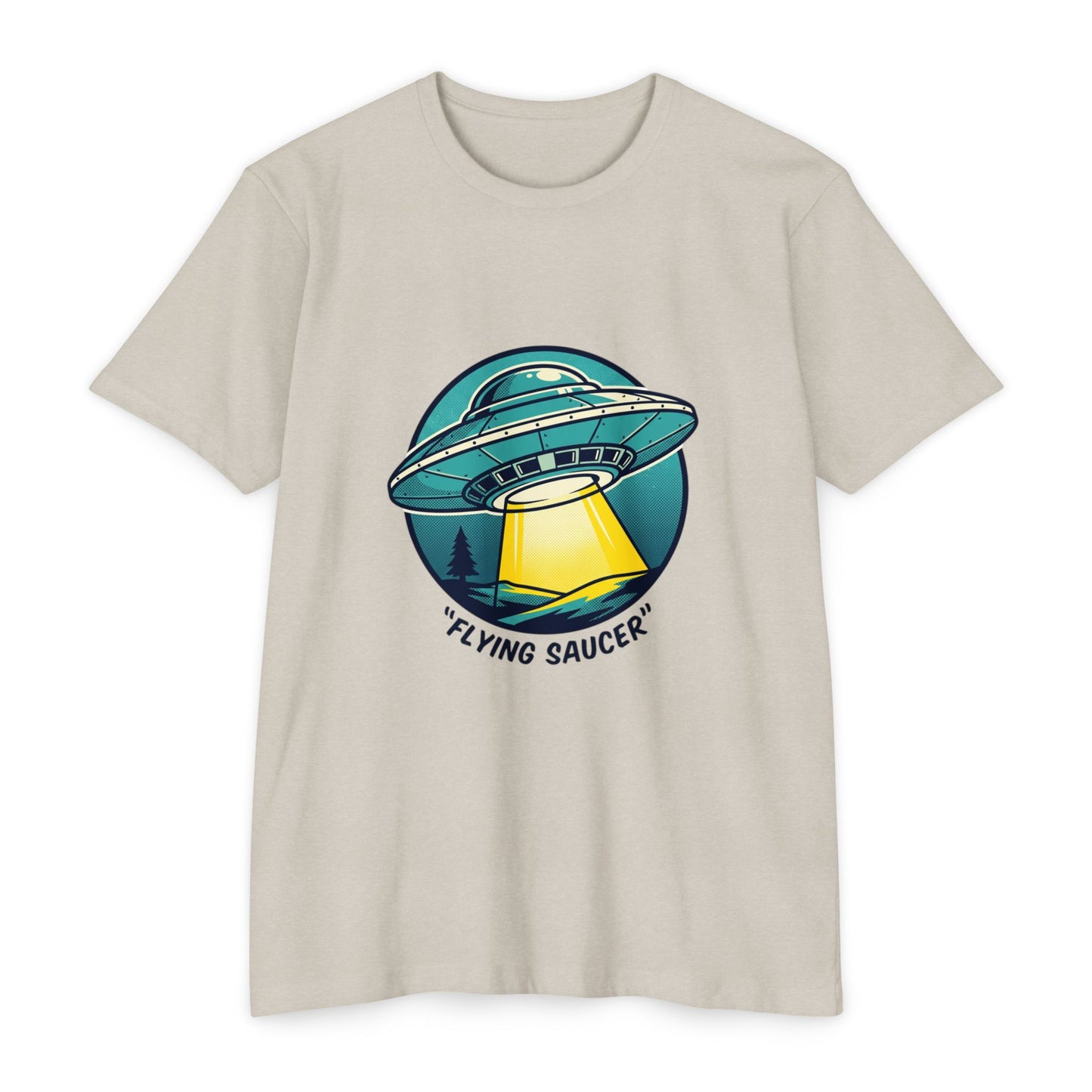 Retro Flying Saucer UFO T-Shirt — Vintage Space Graphic Tee