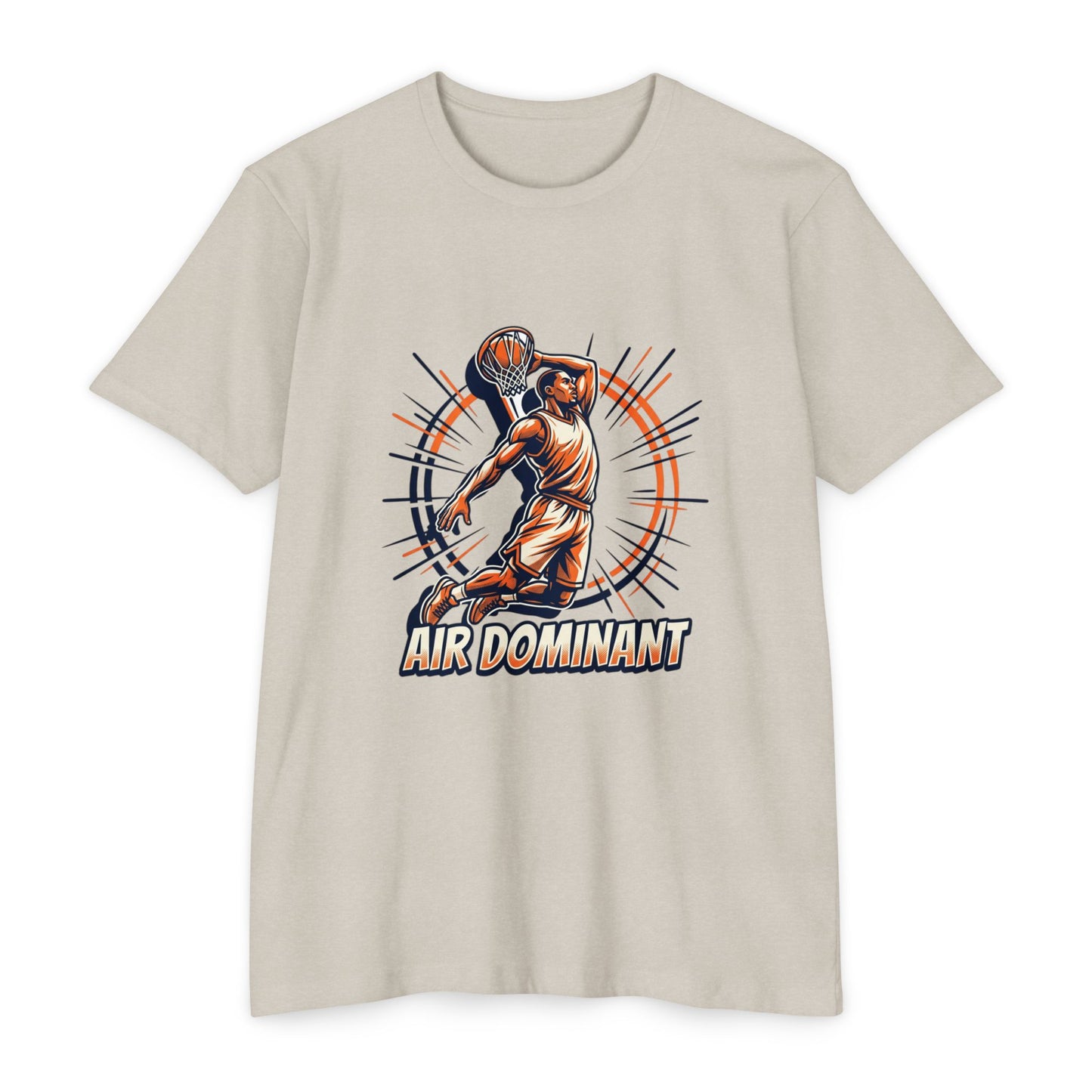 Air Dominant Basketball T-Shirt — Slam Dunk Player Graphic Tee
