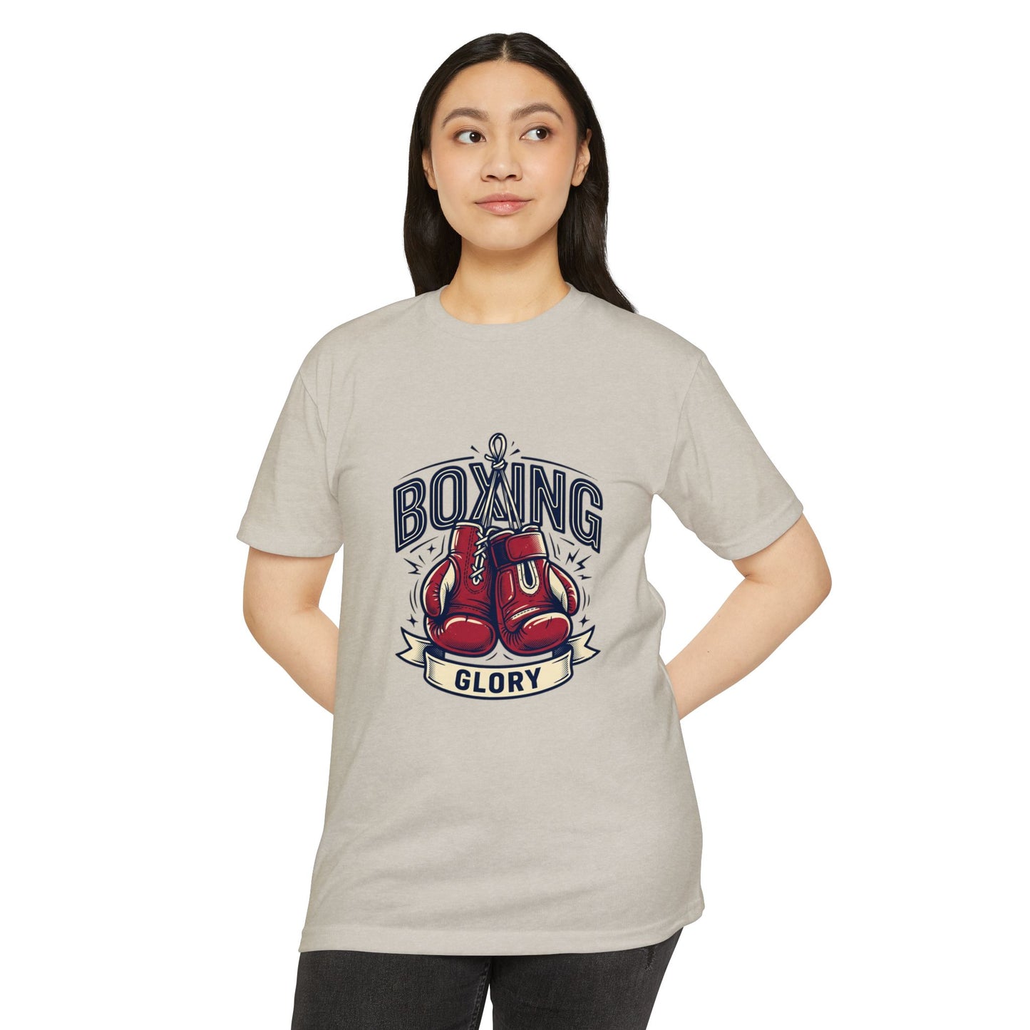Boxing Glory T-Shirt – Vintage Red Gloves Graphic Tee