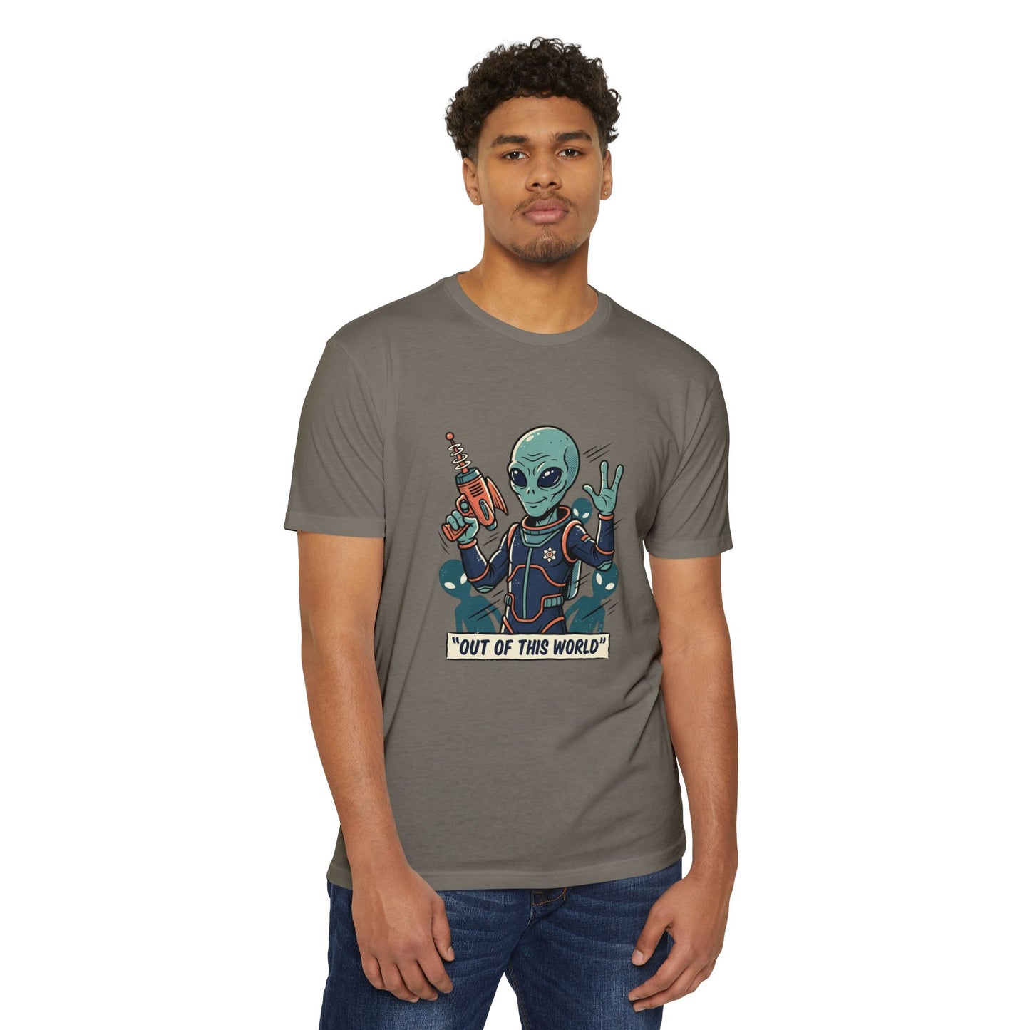 Alien Ray Gun T-Shirt — "Out of This World" Graphic Tee