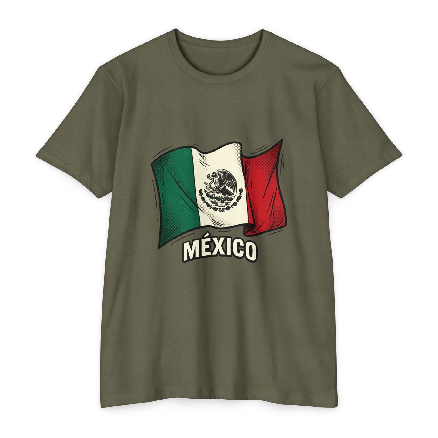 Vintage México Flag T-Shirt — Mexican Pride Tee