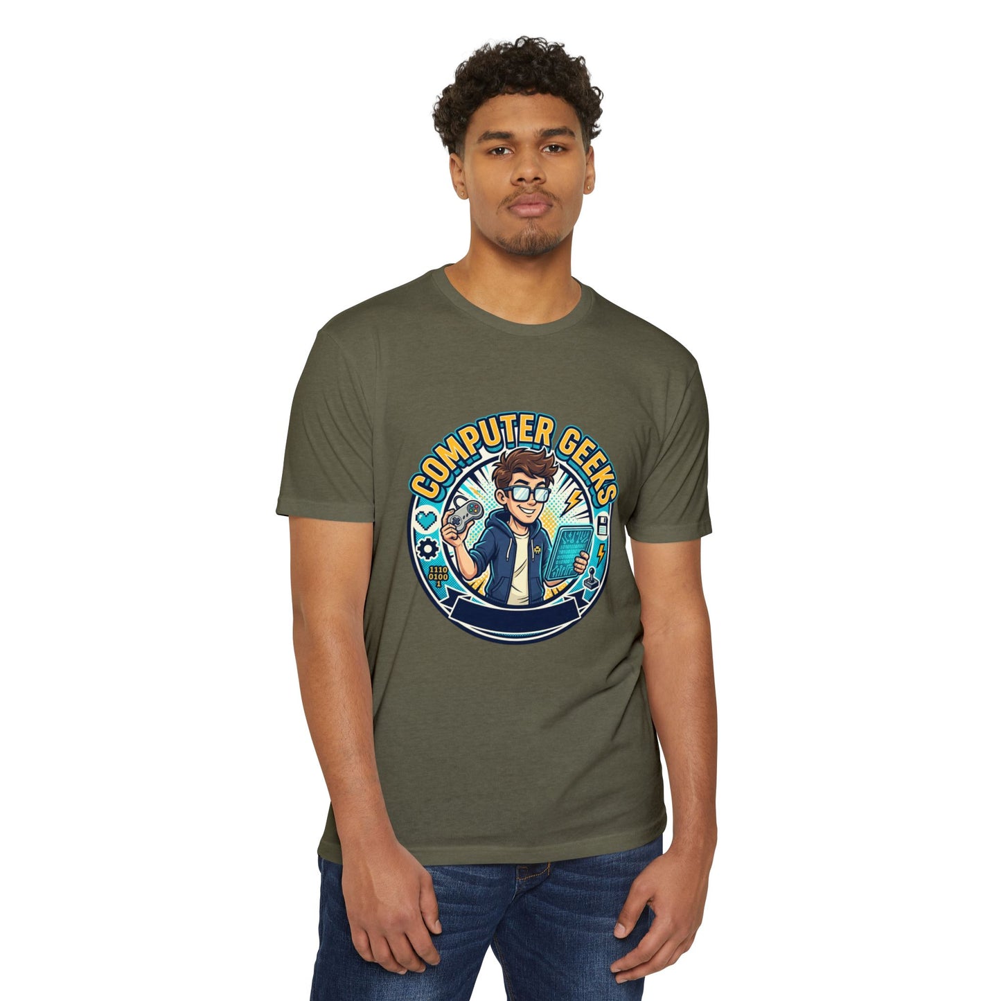 Computer Geeks T-Shirt — Retro Tech Gamer Graphic Tee
