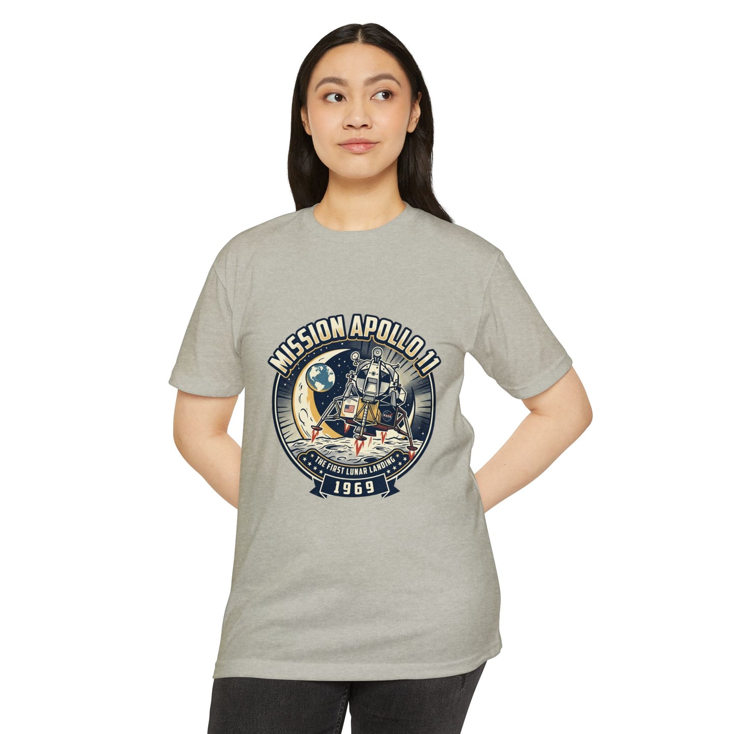 Apollo 11 Moon Landing T-Shirt — Mission Apollo 11 1969 Lunar Module Retro Tee