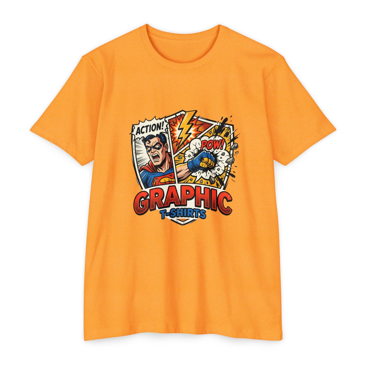 Action! POW Vintage Comic Pop Art T-Shirt