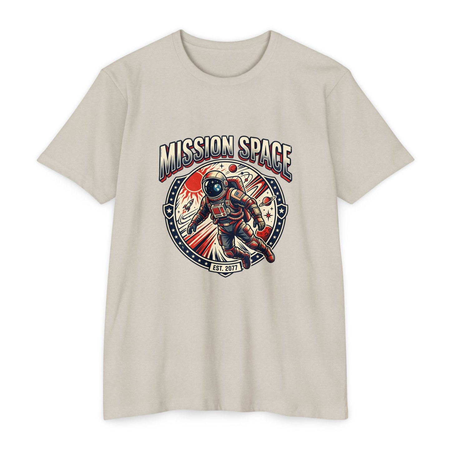 Mission Space Astronaut Vintage Space Exploration T-Shirt