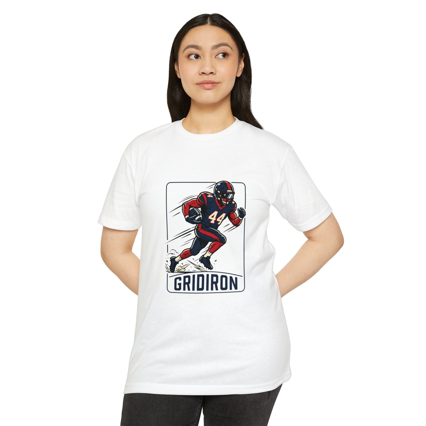 Camiseta Gráfica de Jogador de Futebol Americano